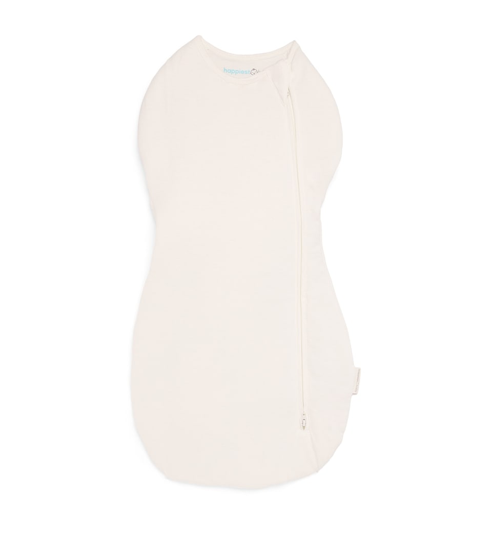 Happiest Baby Organic Cotton Sleepea Comforter Swaddle White