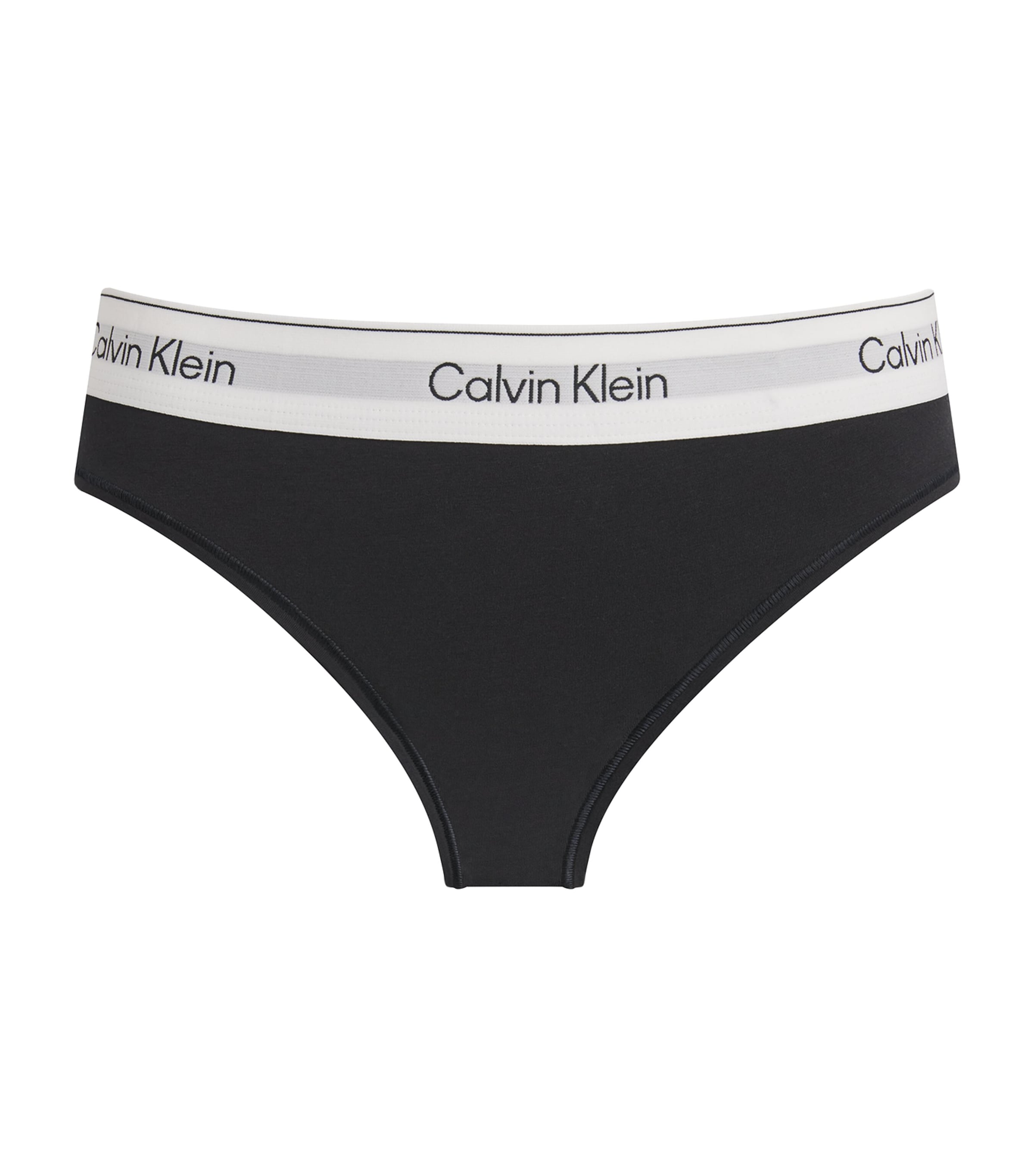 Calvin Klein Womens Icon Bikini Briefs Black