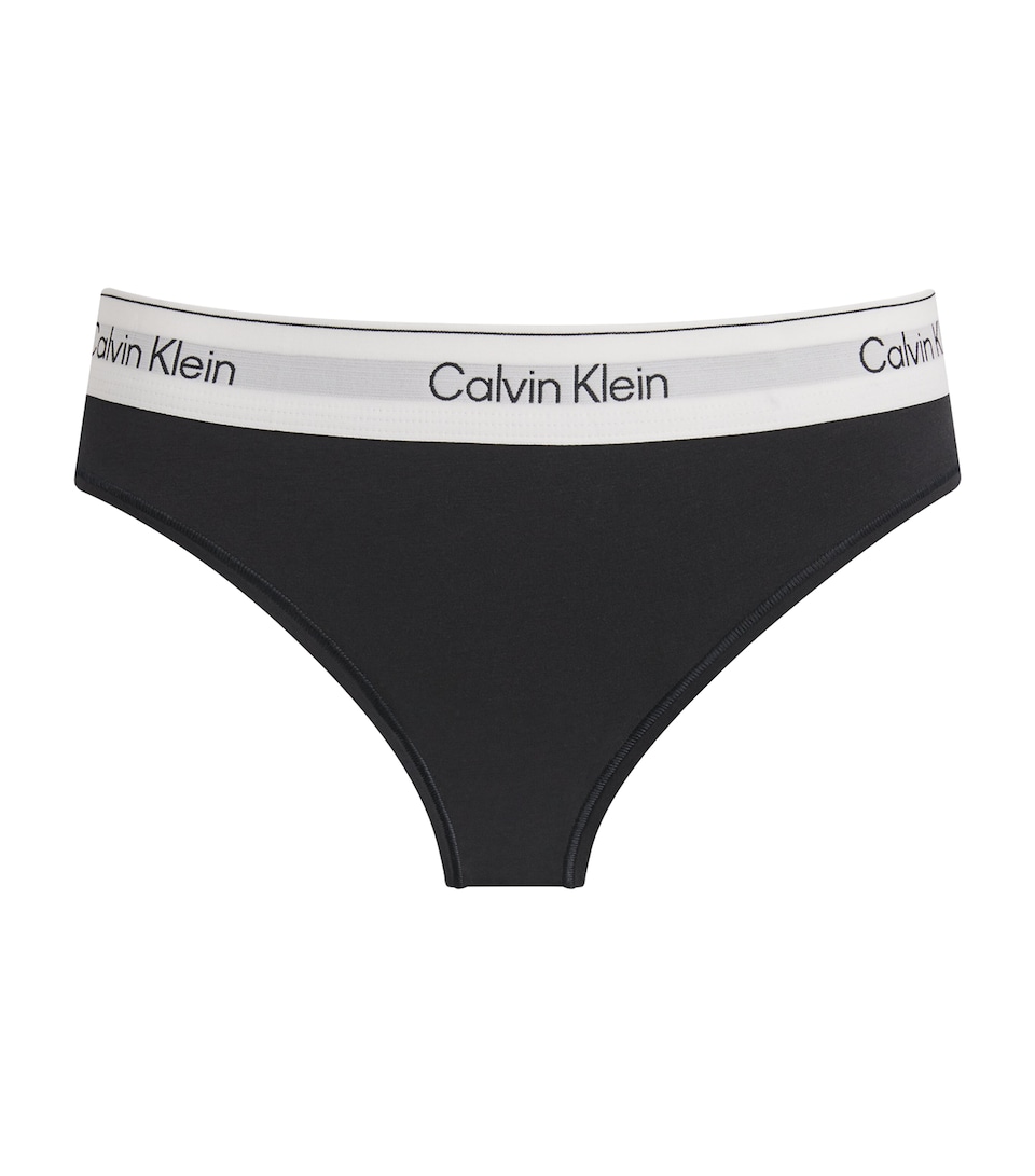 Calvin Klein Womens Icon Bikini Briefs Black