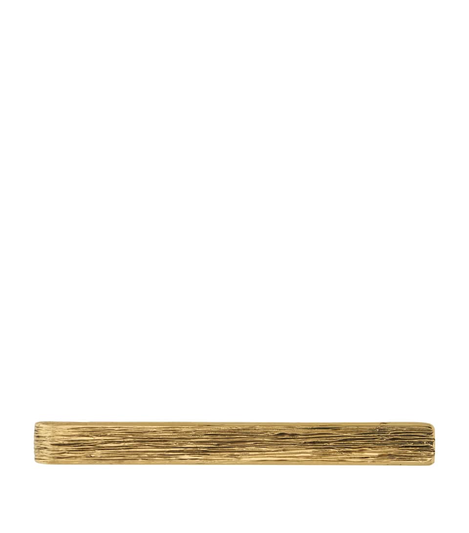 Saint Laurent Striated Tie Clip