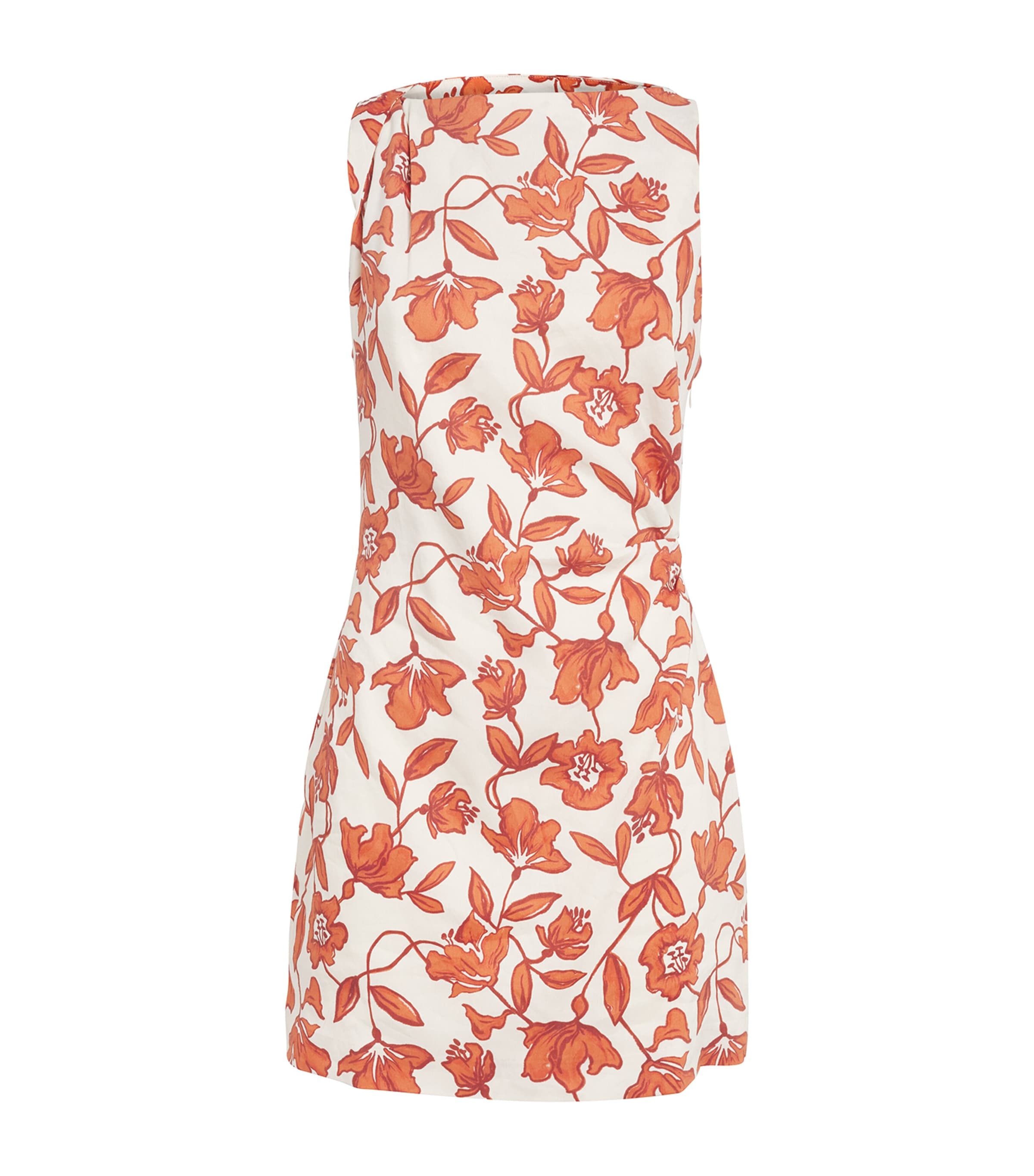 SIR. Womens Linen-Blend Chloe Mini Dress Tuileries