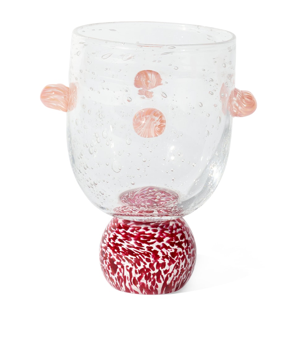 Glass Dotty Tumbler (19cm)
