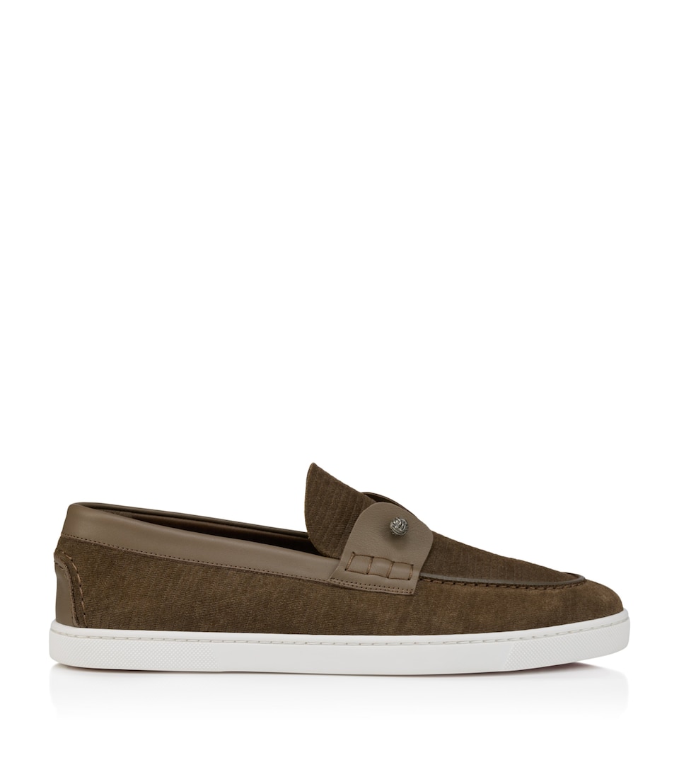 Christian Louboutin Chambeliboat Yacht Leather Boat Shoes
