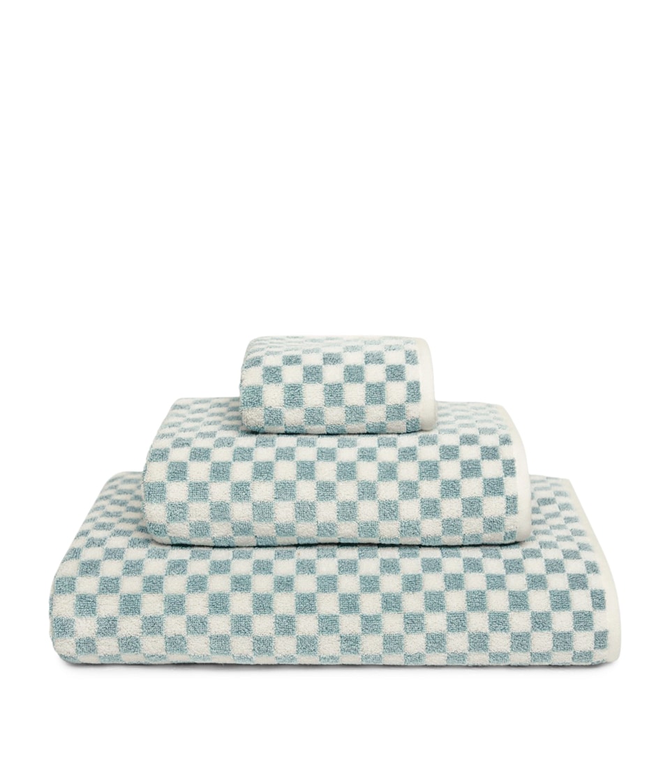 GRACCIOZA Cotton Estoril Bath Towel (70cm x 140cm) Seamist