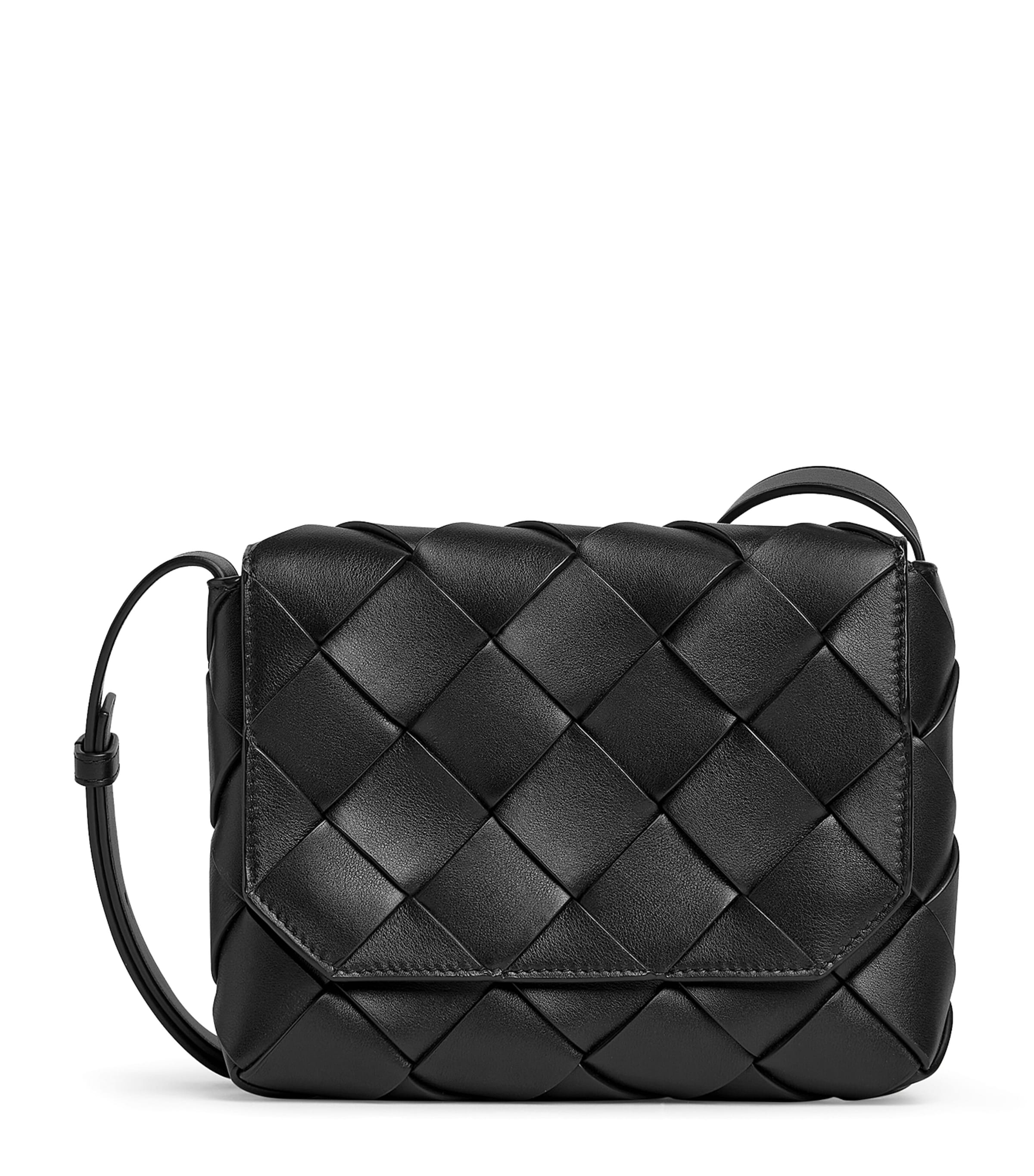 Bottega Veneta Intrecciato Leather Diago Phone Pouch