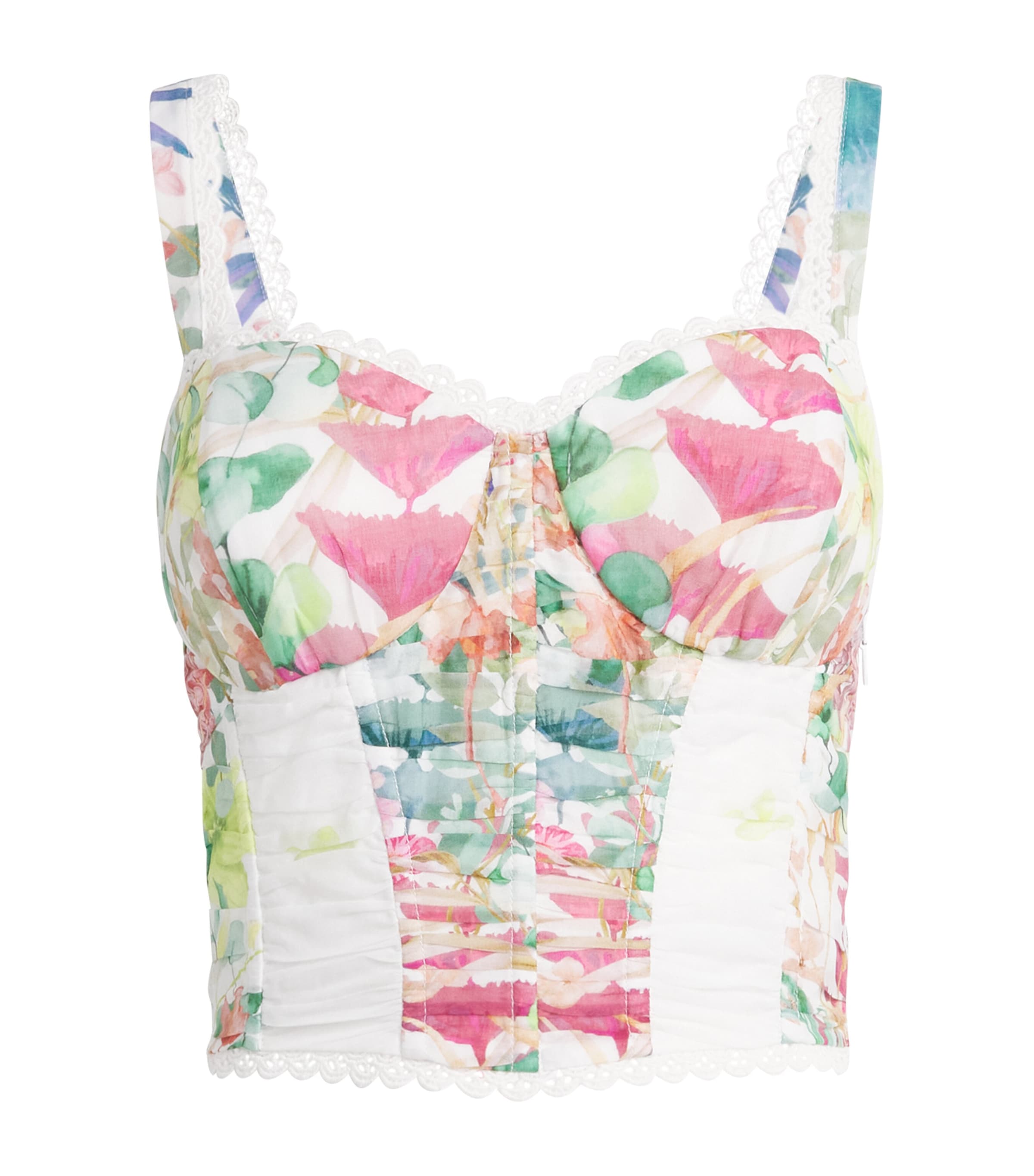 Floral Sylva Corset Top