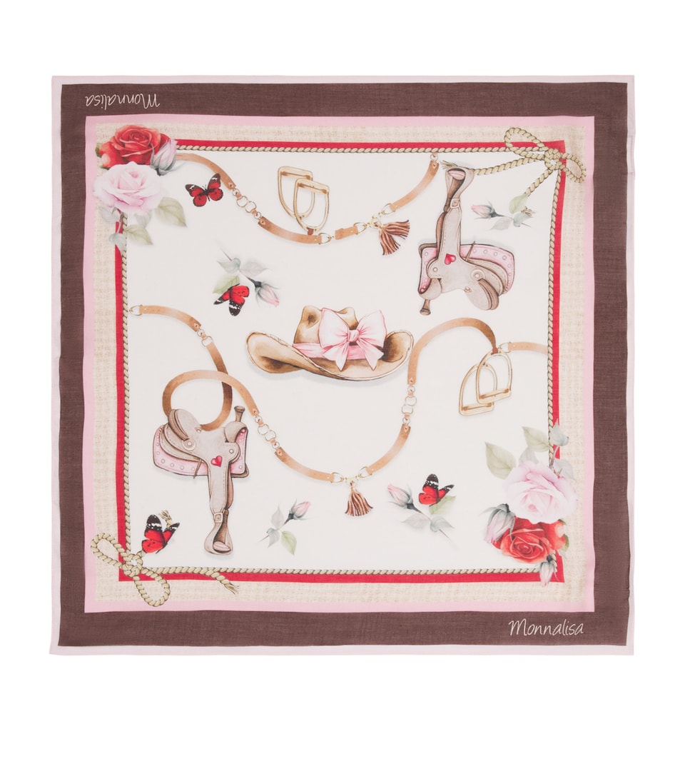 Monnalisa Rodeo Print Scarf