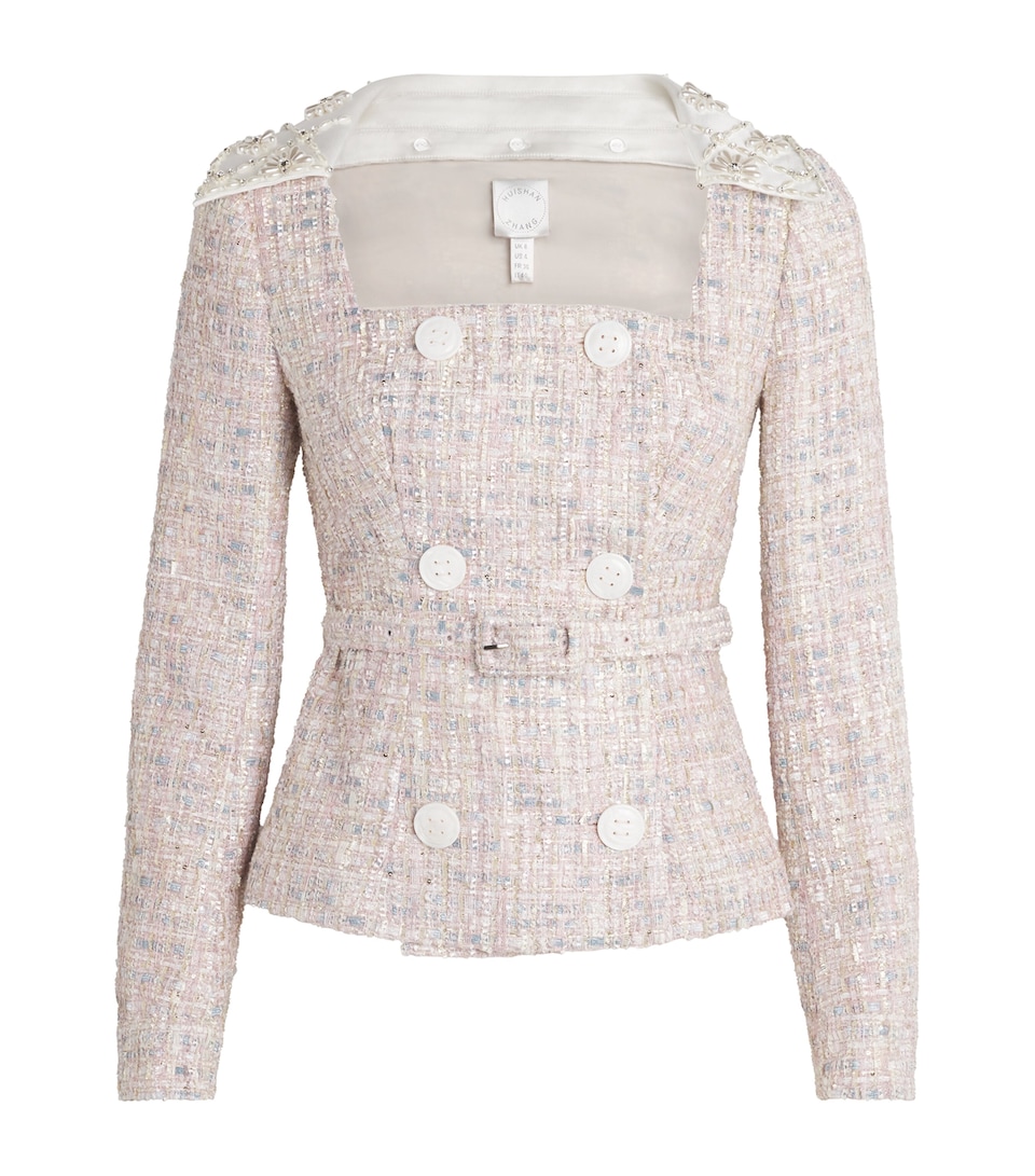 Tweed Embellished Goldie Jacket
