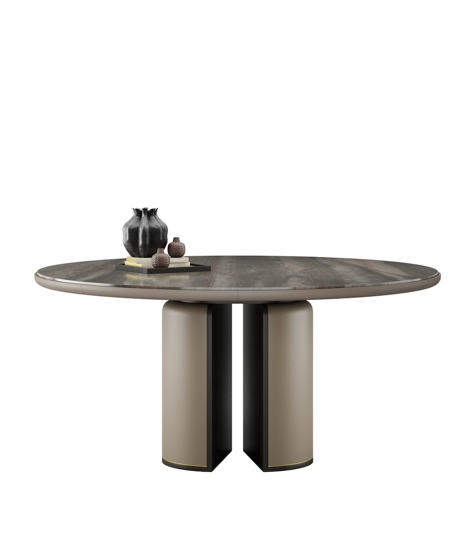 Frato Wood Amasya II Dining Table Brown