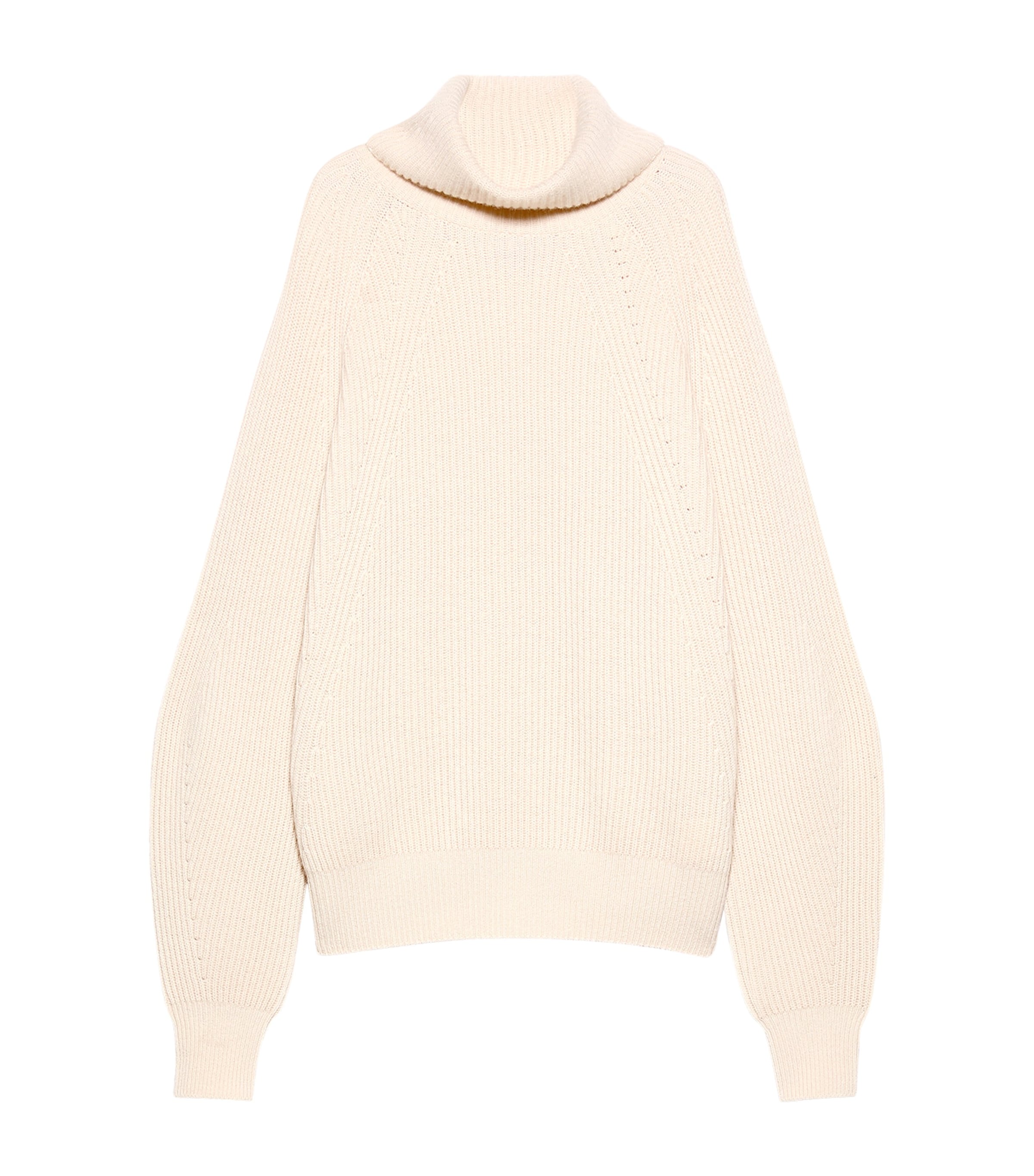MAX&Co. Womens Wool-Cashmere Rollneck Sweater Camel