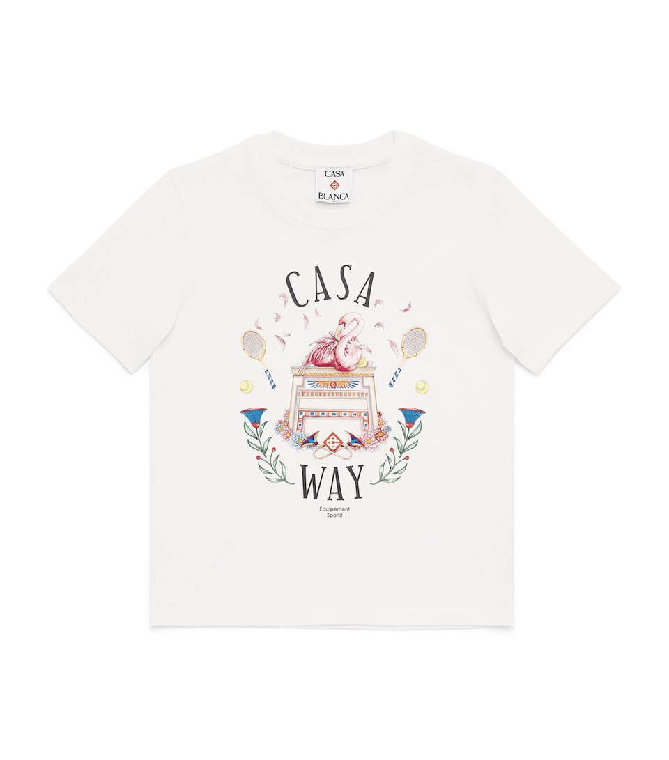 Casablanca Kids Casa Way T-Shirt (3-14 Years) Casaway