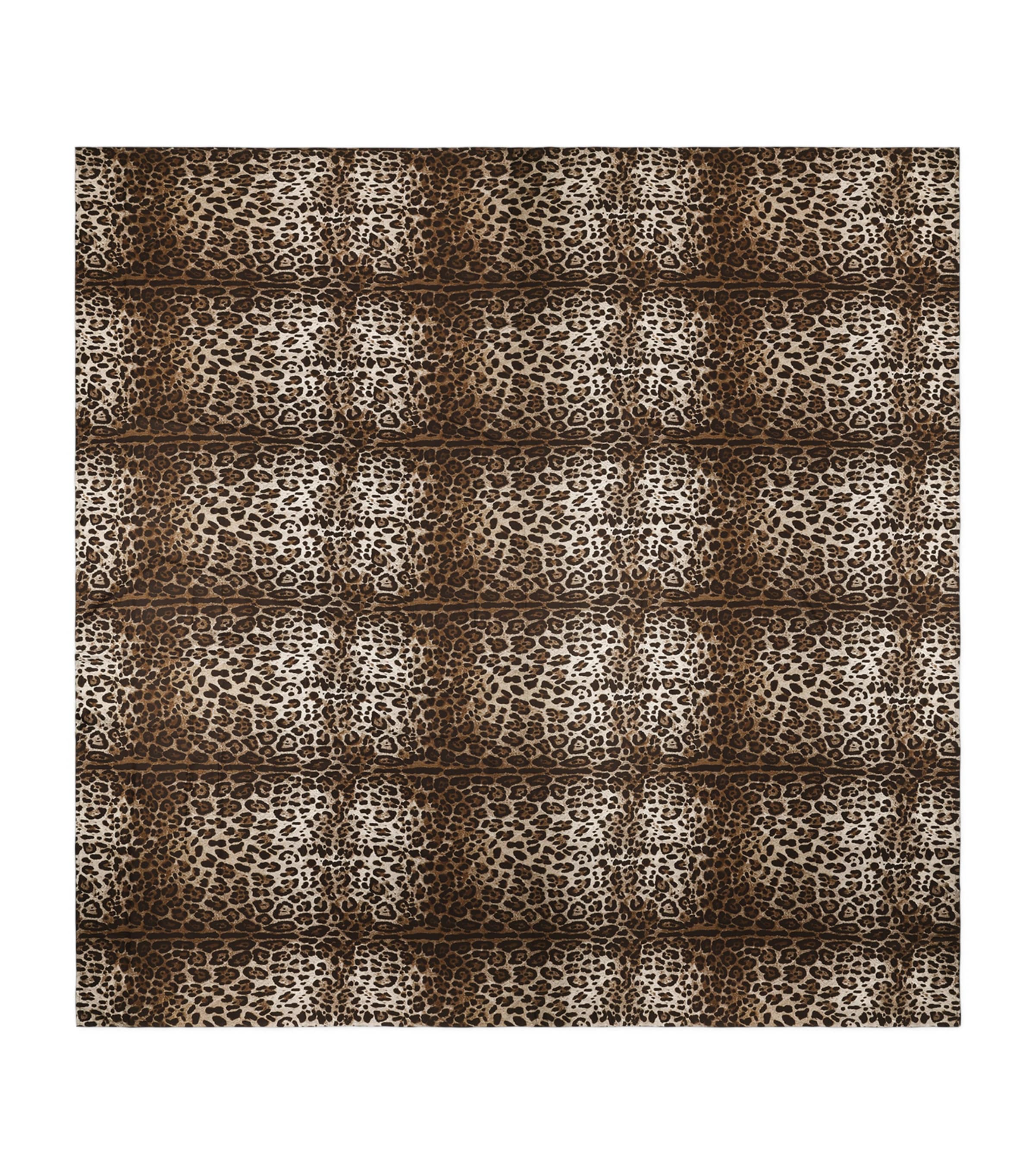 Cotton Leopard King Fitted Sheet (300cm x 300cm)