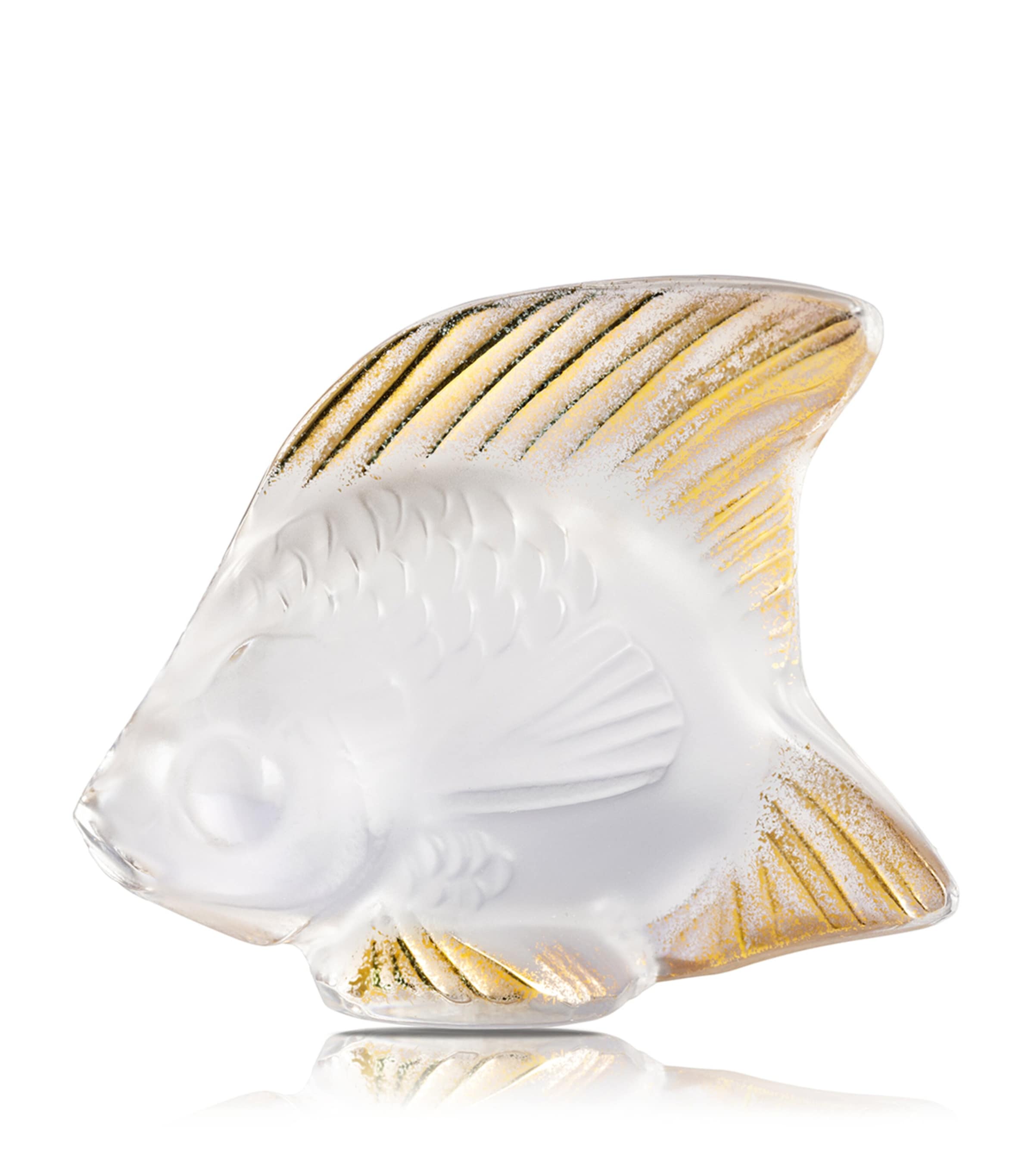 Lalique Crystal Fish Sculpture Incolore