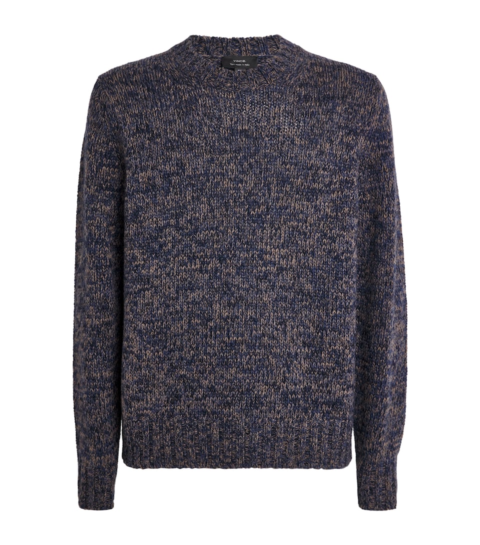 Wool-Blend Marl Sweater