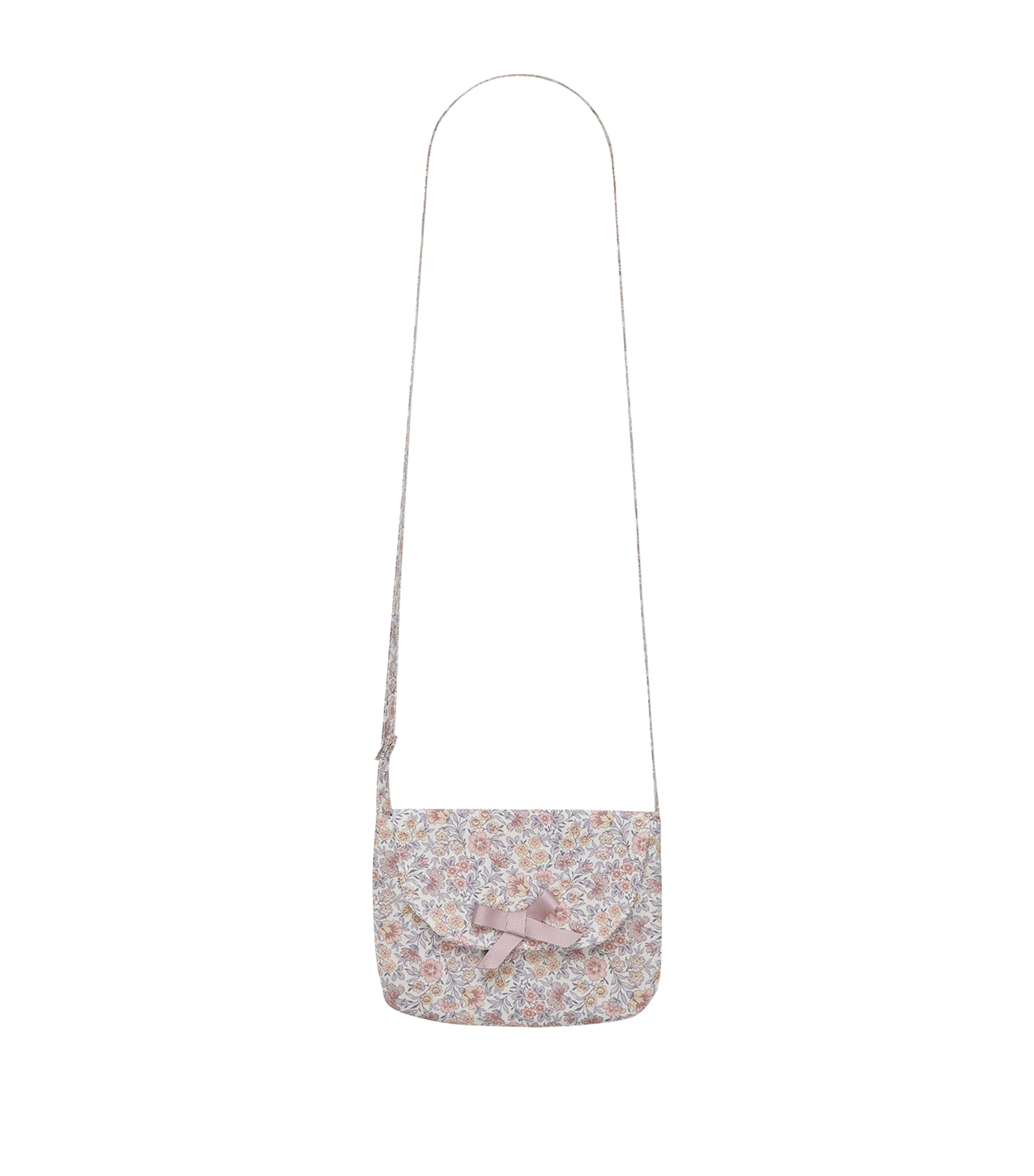 Trotters Cotton Liberty Print Coin Purse Pink