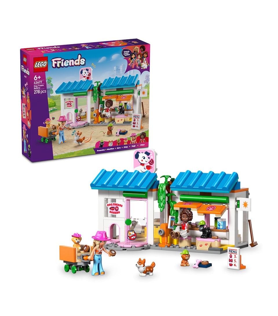 LEGO Friends Dog Treats Bakery Shop 42677