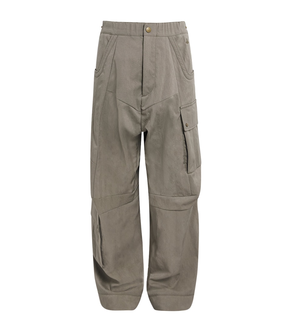 Vivienne Westwood Mens Cabernet Cargo Trousers Taupe