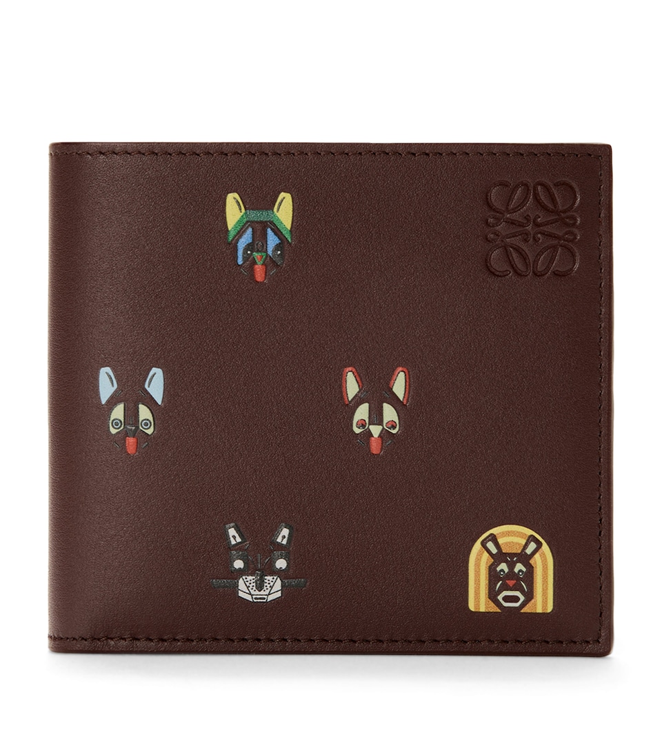 x Louis Wain Leather Cats Wallet