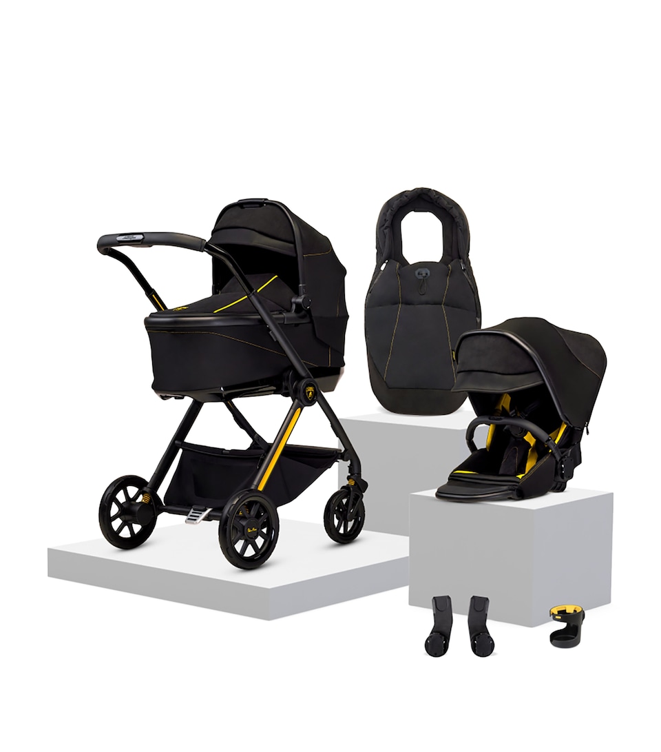 Silver Cross x Automobili Lamborghini Reef Travel Bundle Giallo