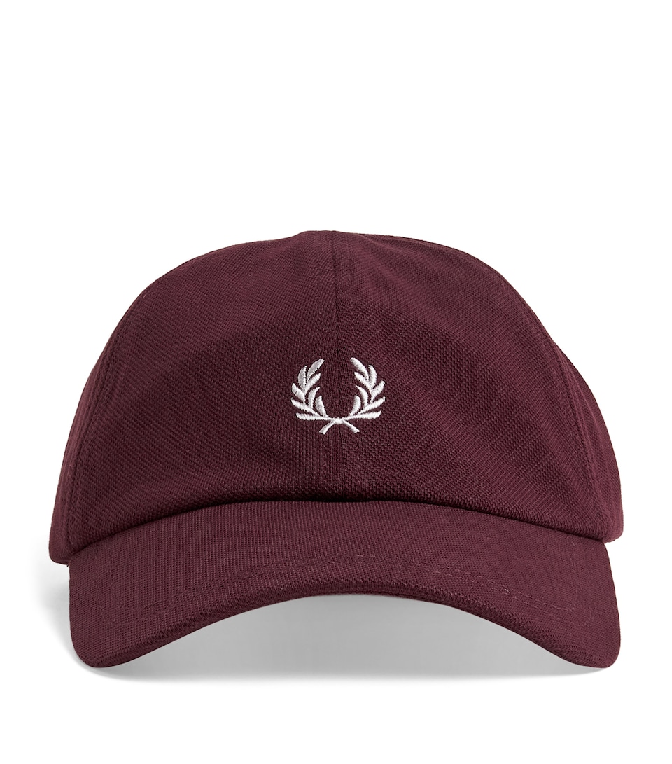 Cotton Piqué Logo Cap