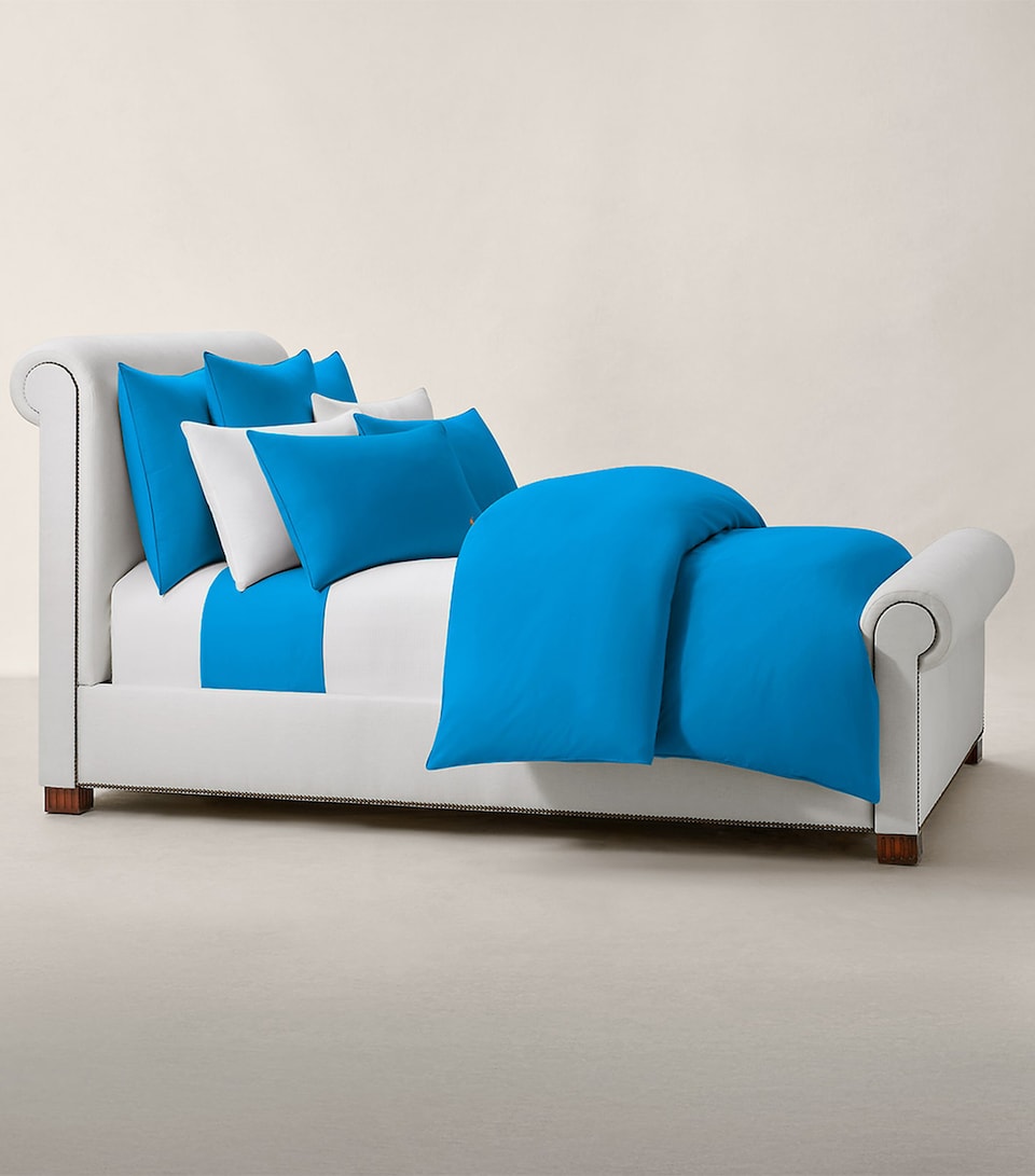 Cotton Polo Player Super King Duvet Cover (260cm x 220cm)