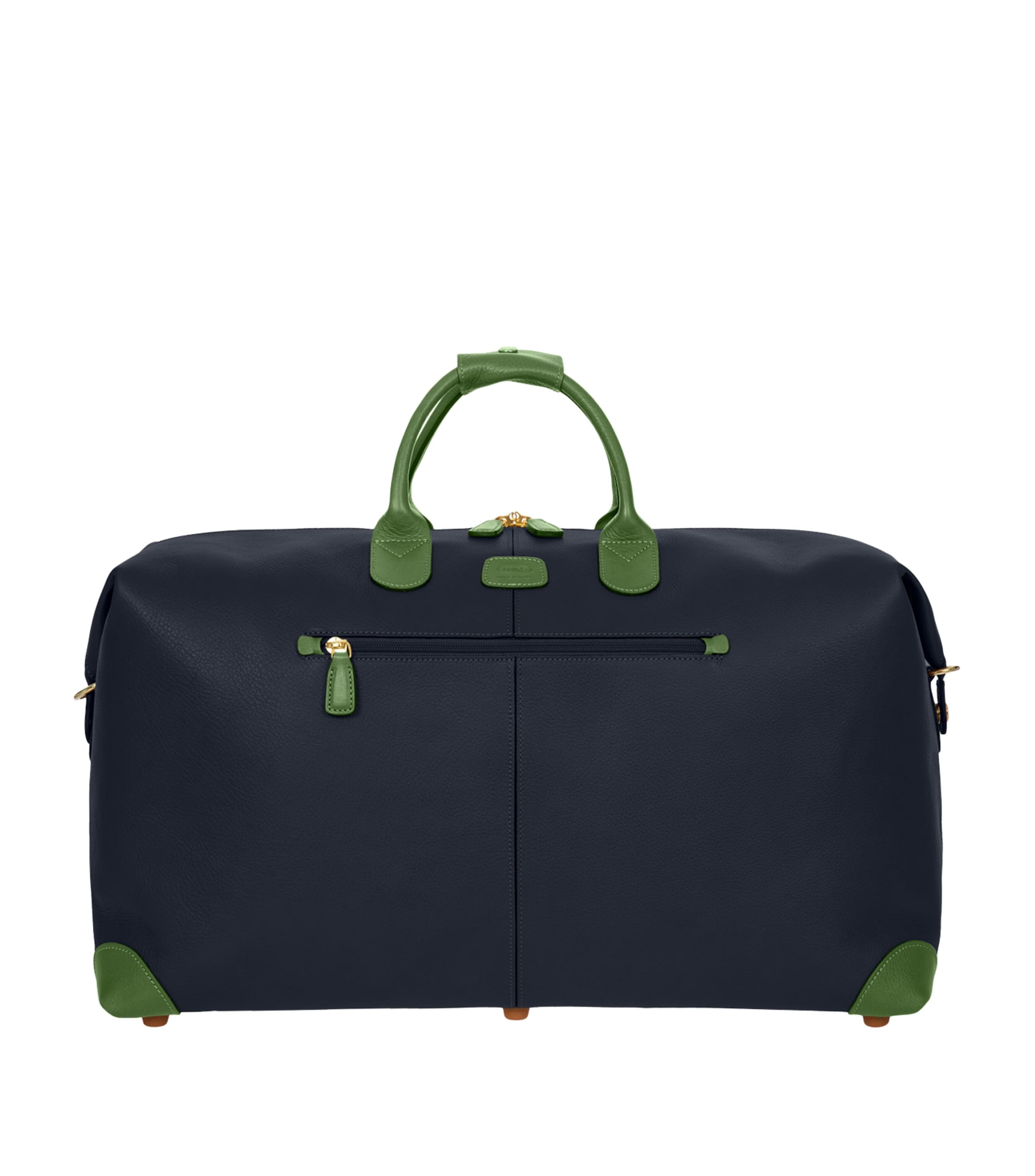 Bric's Leather Bellagio Holdall Blue Green
