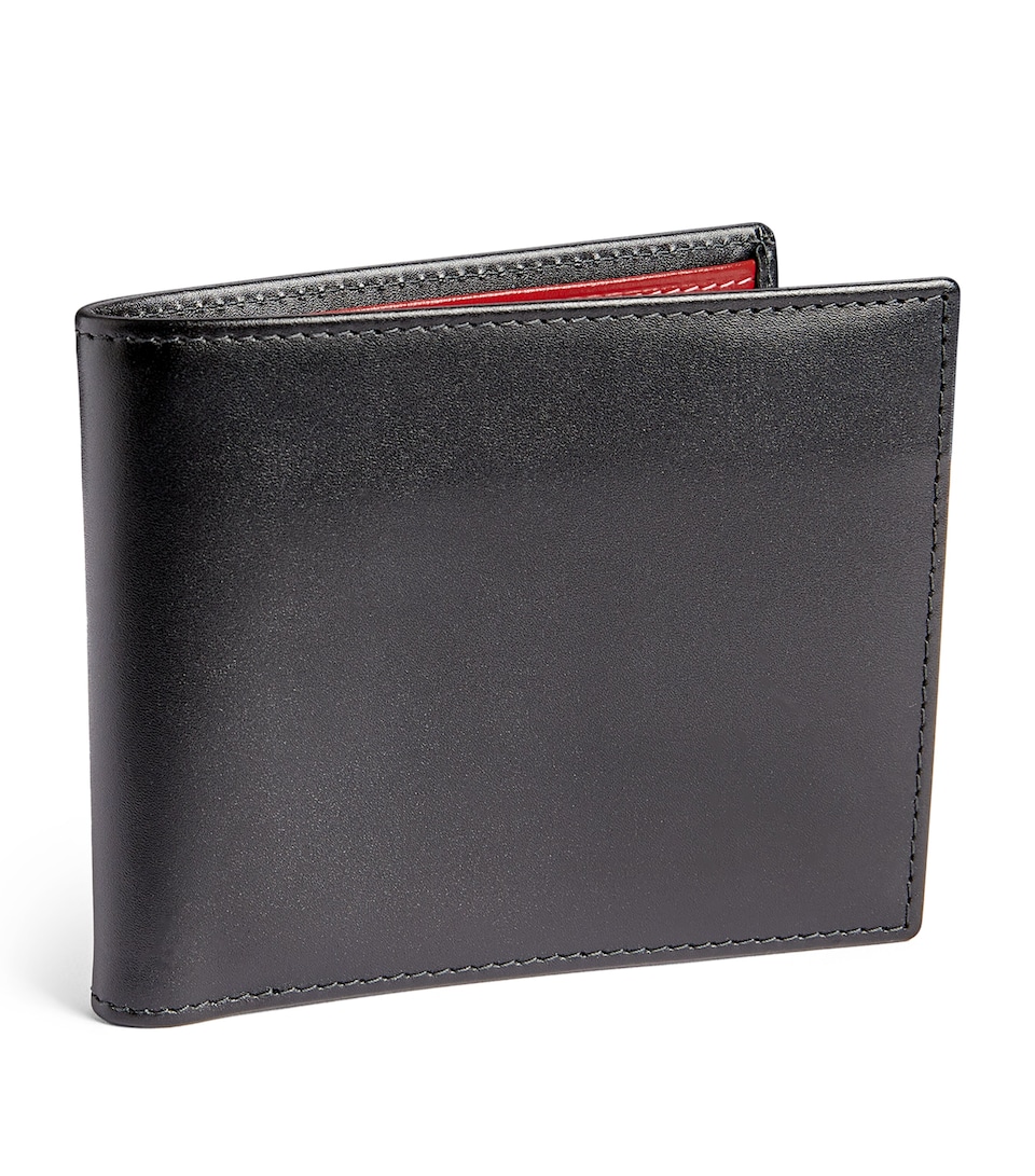 Ettinger Leather Sterling Bifold Wallet Red