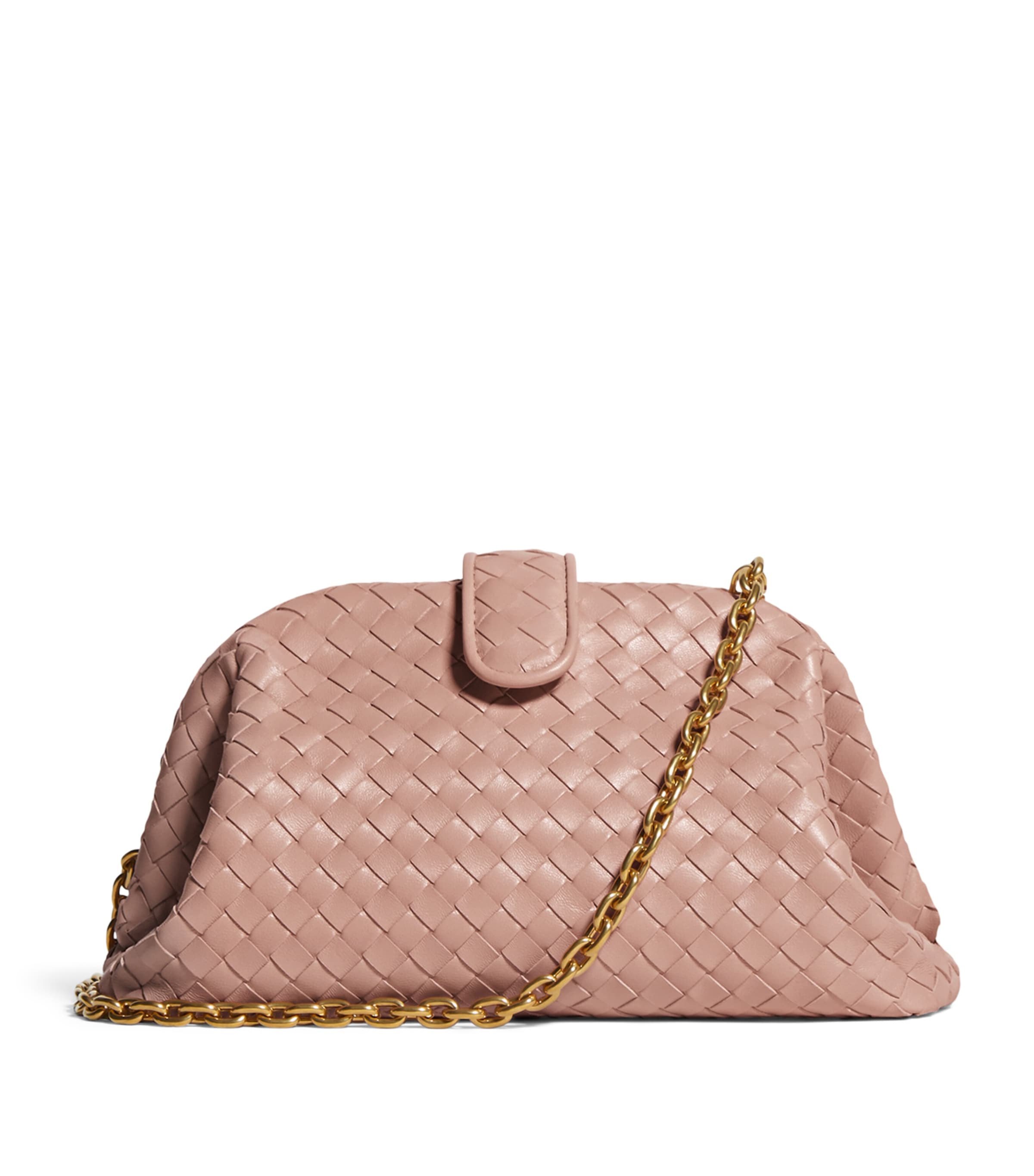 Bottega Veneta Small Leather Lauren 1980 Clutch Bag