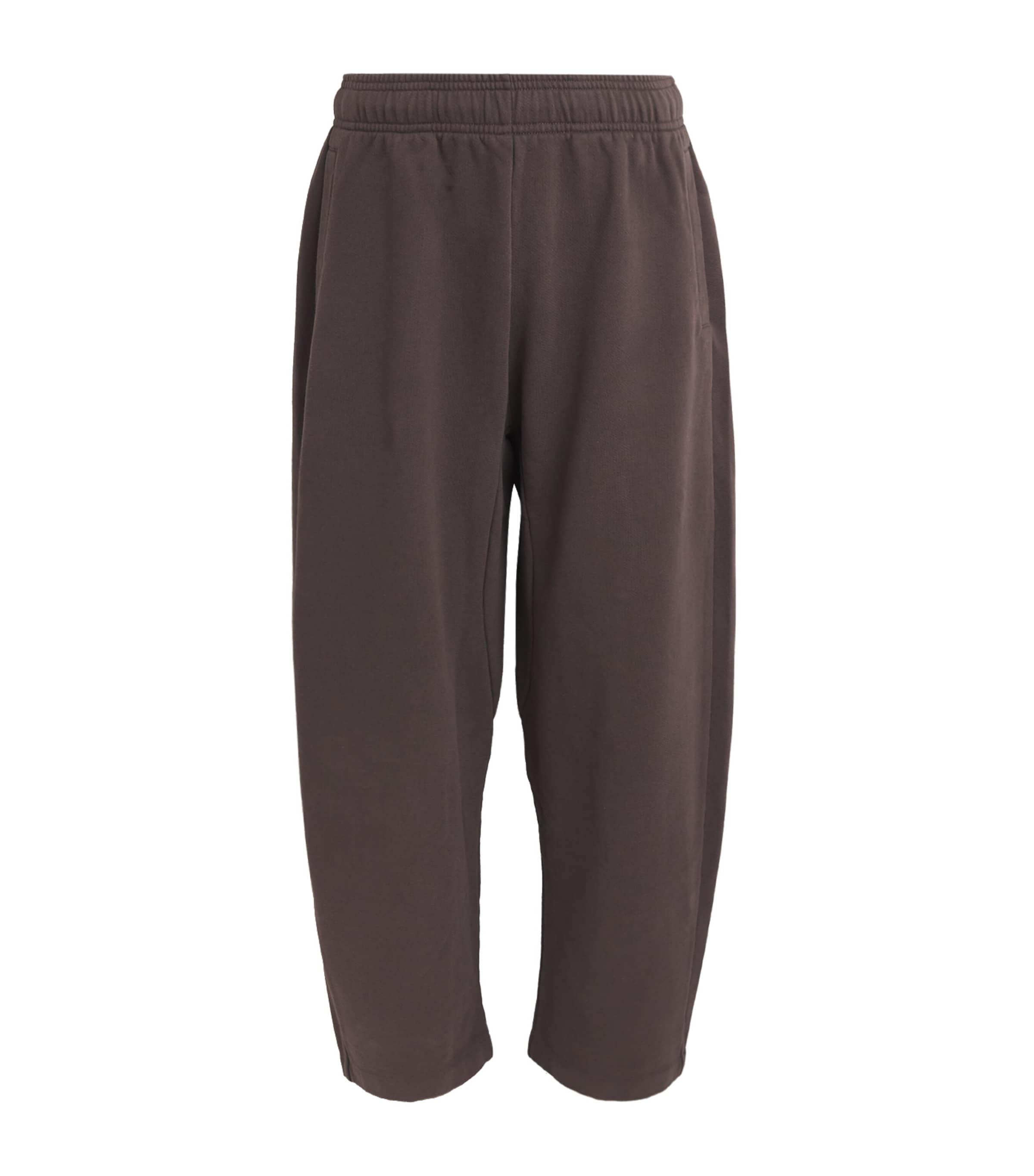 Jacquemus Mens Cotton Corso Sweatpants Dark Brown
