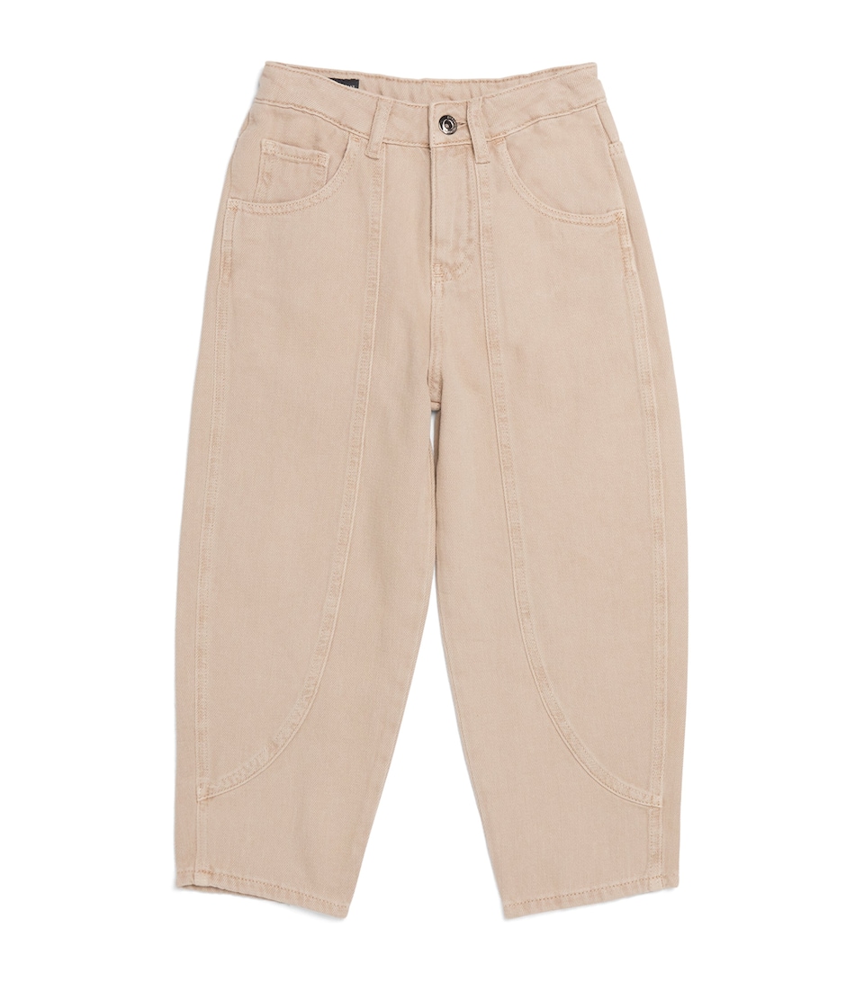 Emporio Armani Kids Carpenter Jeans (4-16 Years) Warm Taupe