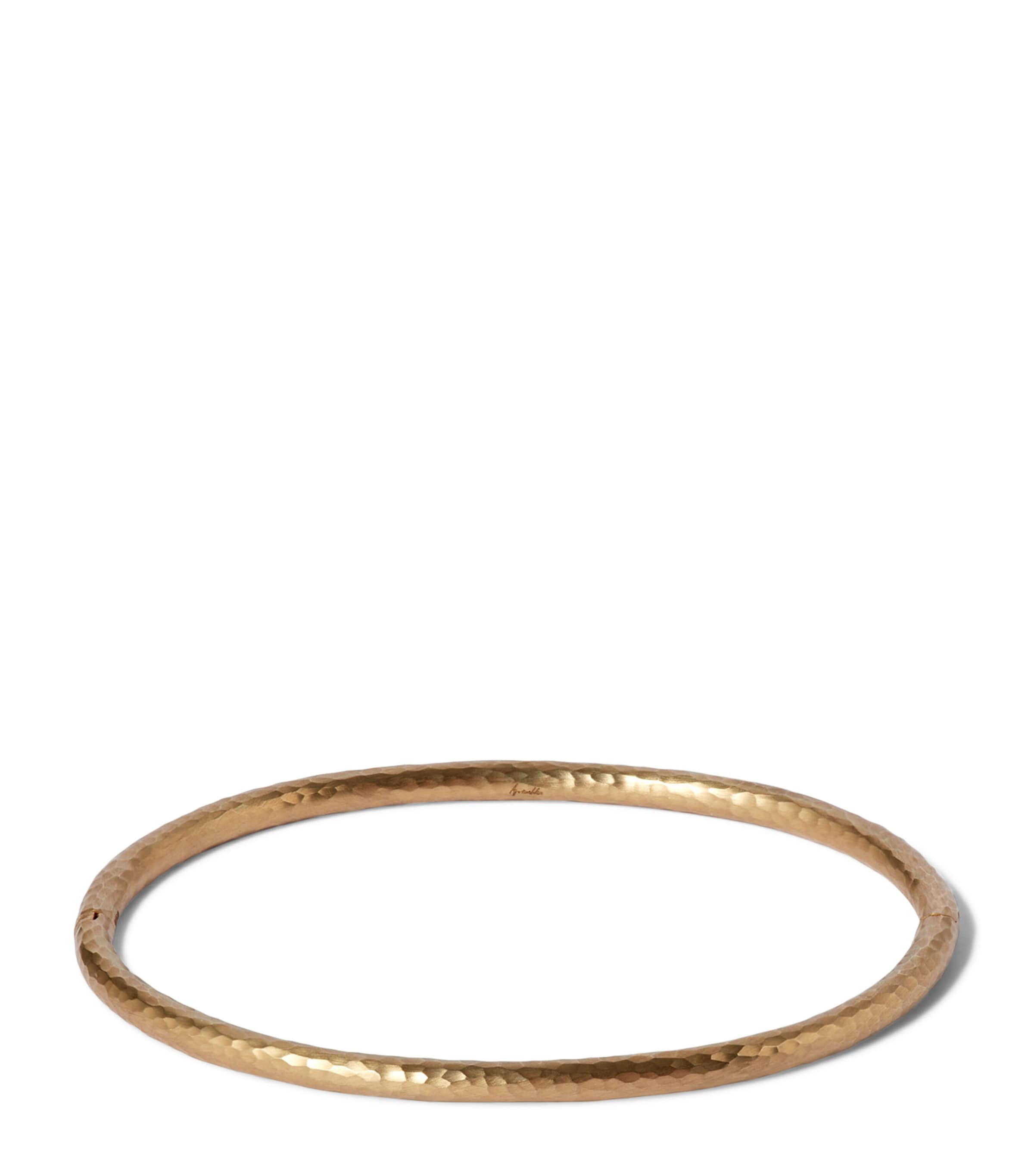 Yellow Gold Dream Organza Bangle