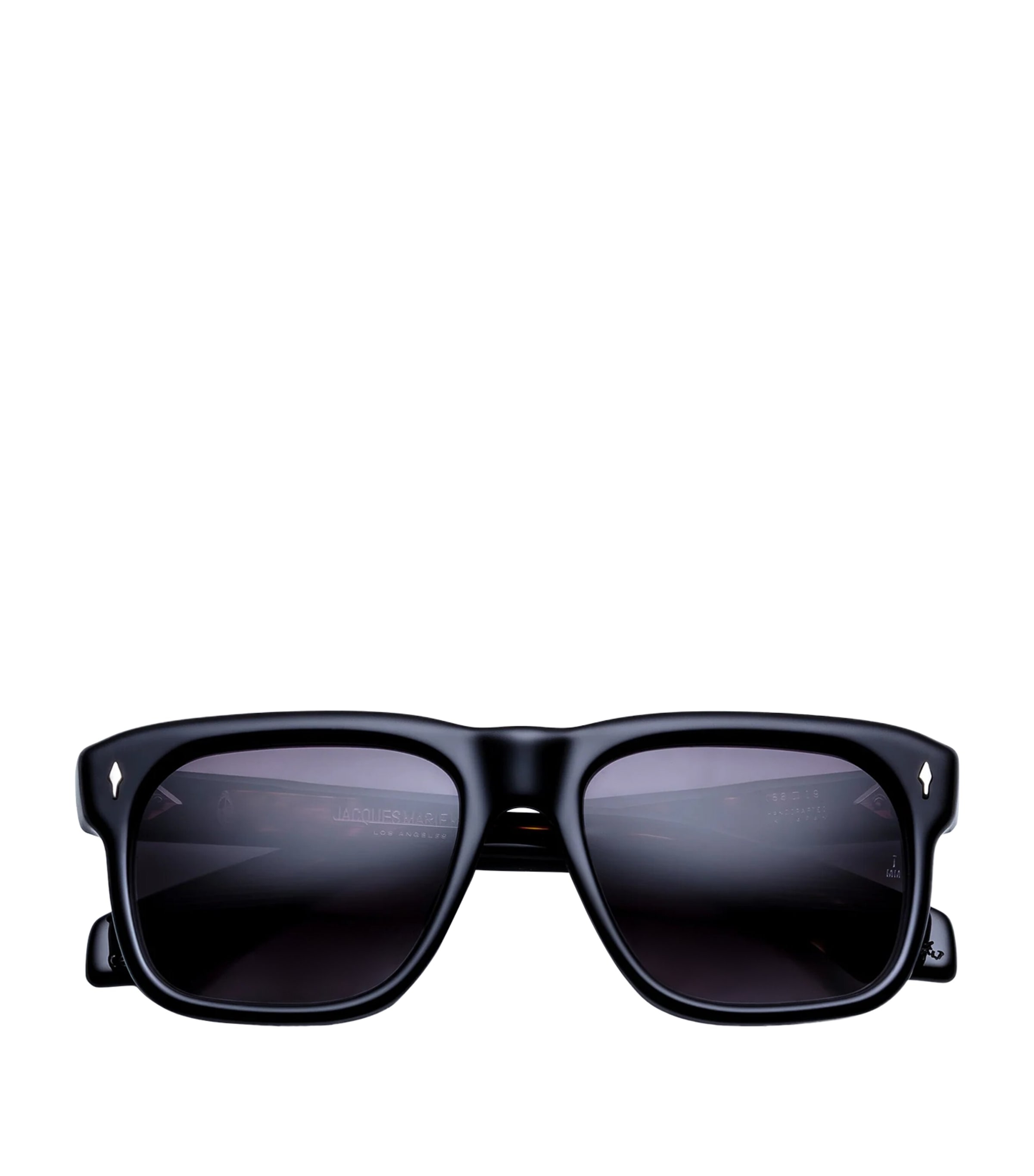 Jacques Marie Mage Yves Rectangular Sunglasses Noir