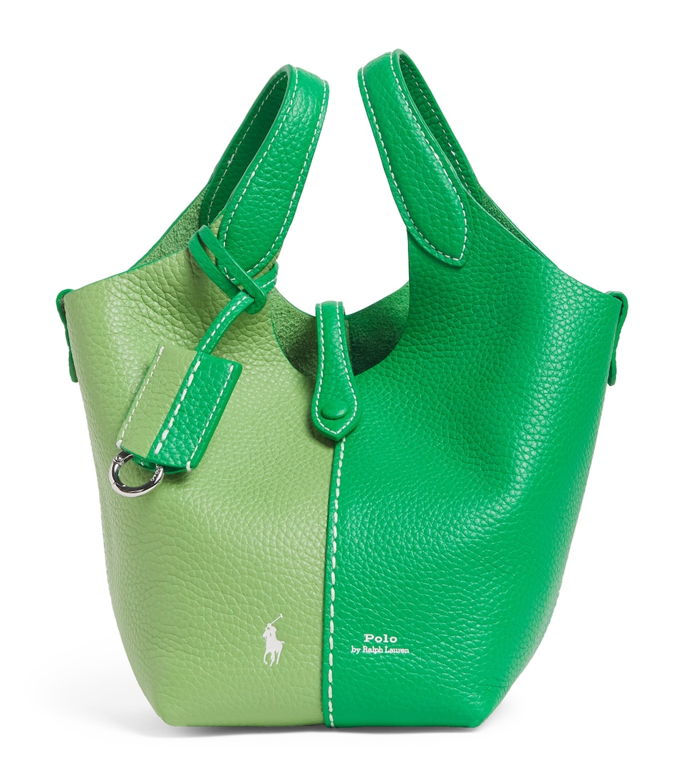 Polo Ralph Lauren Small Leather Polo Play Cross-Body Bag Parrot/parakeet