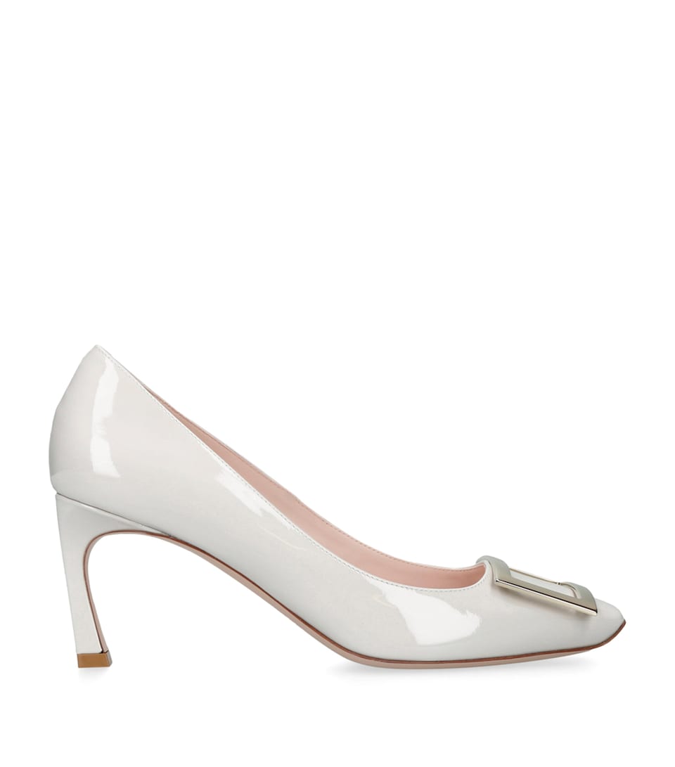 Leather Belle Vivier Trompette Pumps 70