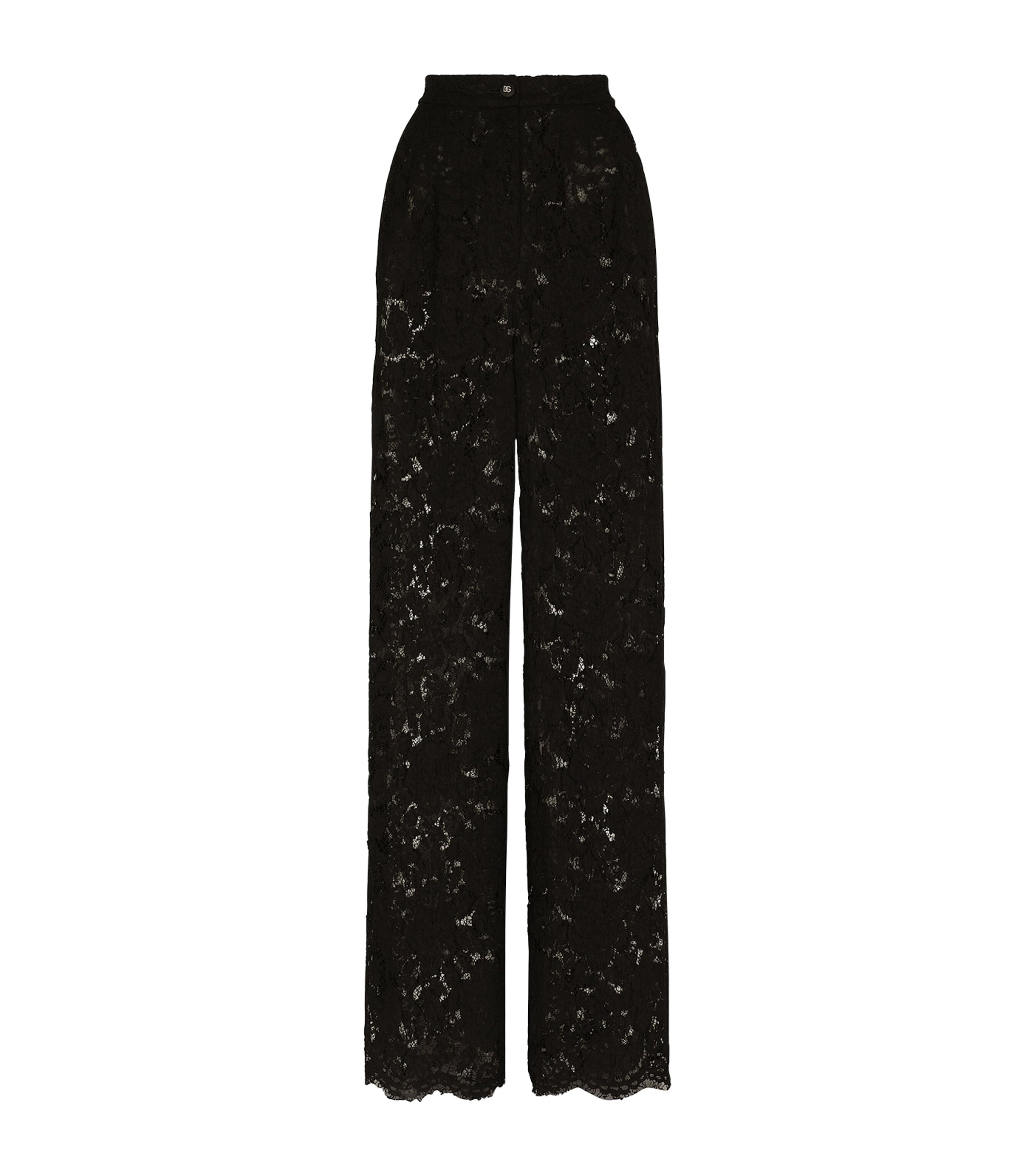 Lace Tailored Trousers