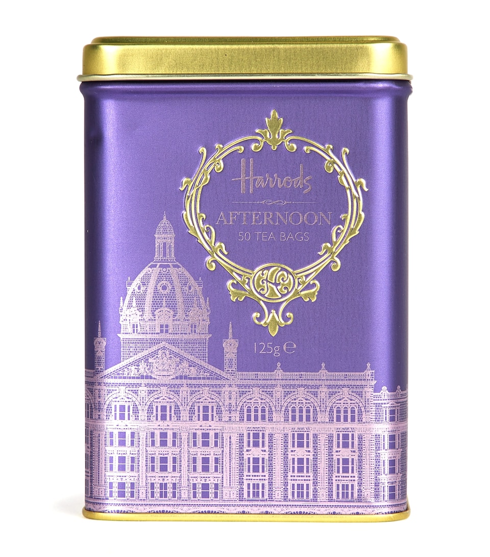 Harrods Afternoon Tea Bag Tin (50 Tea Bags)