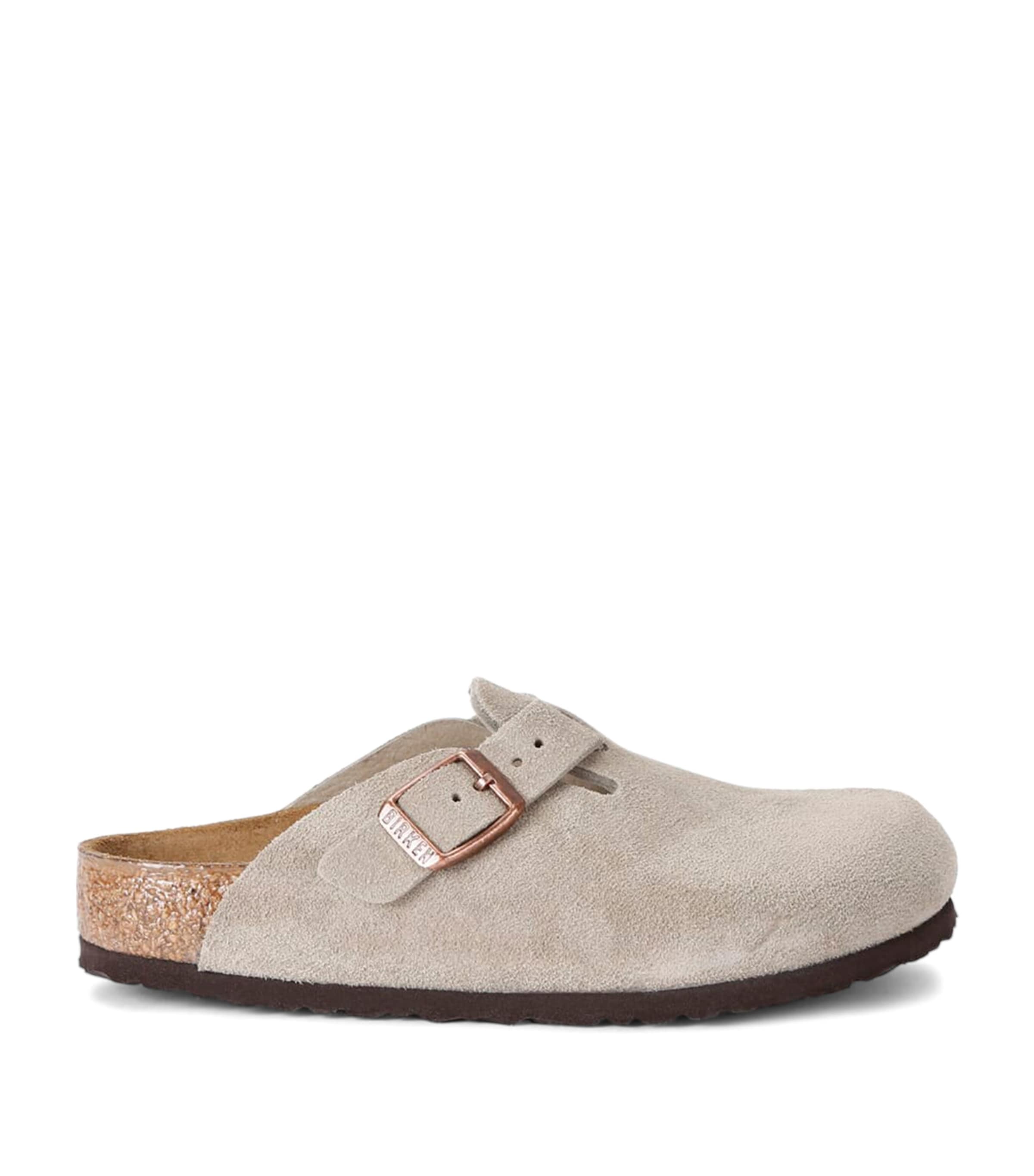Birkenstock Kids Boston Clogs Taupe