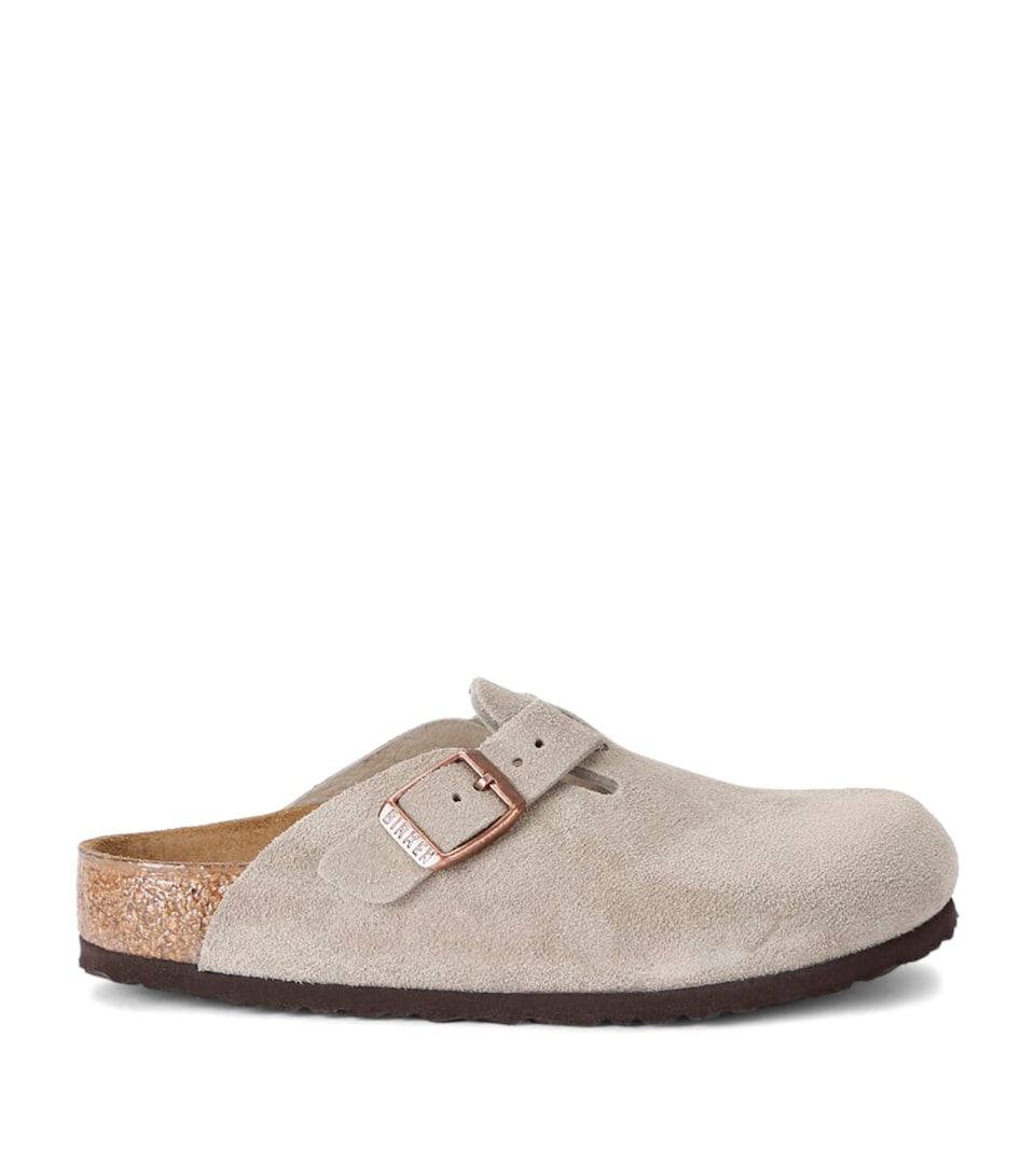 Birkenstock Kids Boston Clogs Taupe