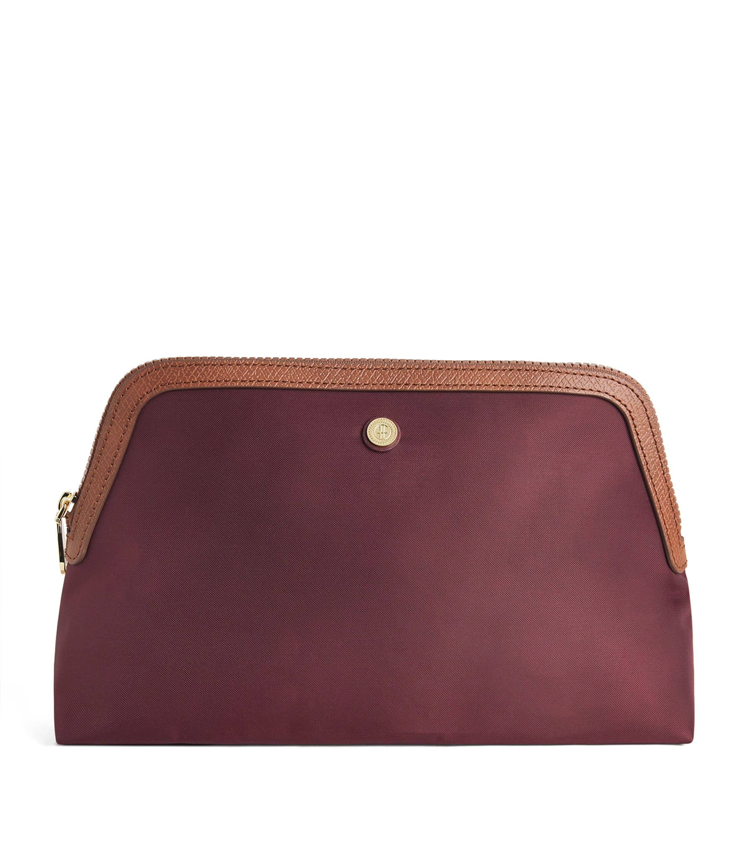 Harrods Large Nylon Wash Bag Pink