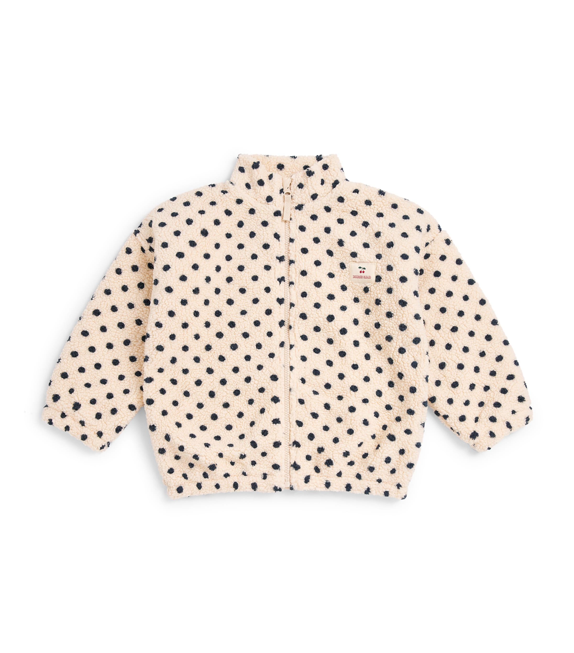 KONGES SLOJD Fleece Jody Jacket (9 Months-10 Years) Dot Lumiere