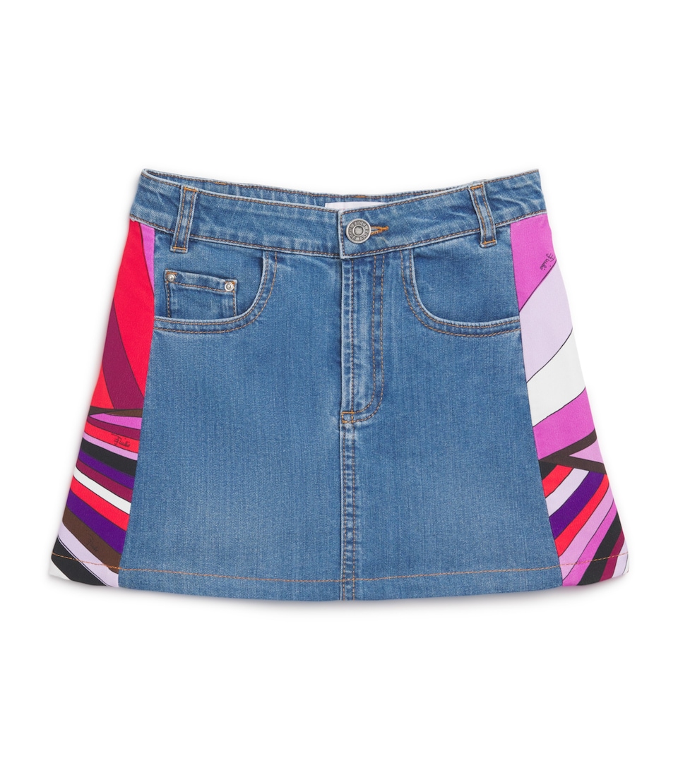 Side-Patterned Skirt (4-14 Years)
