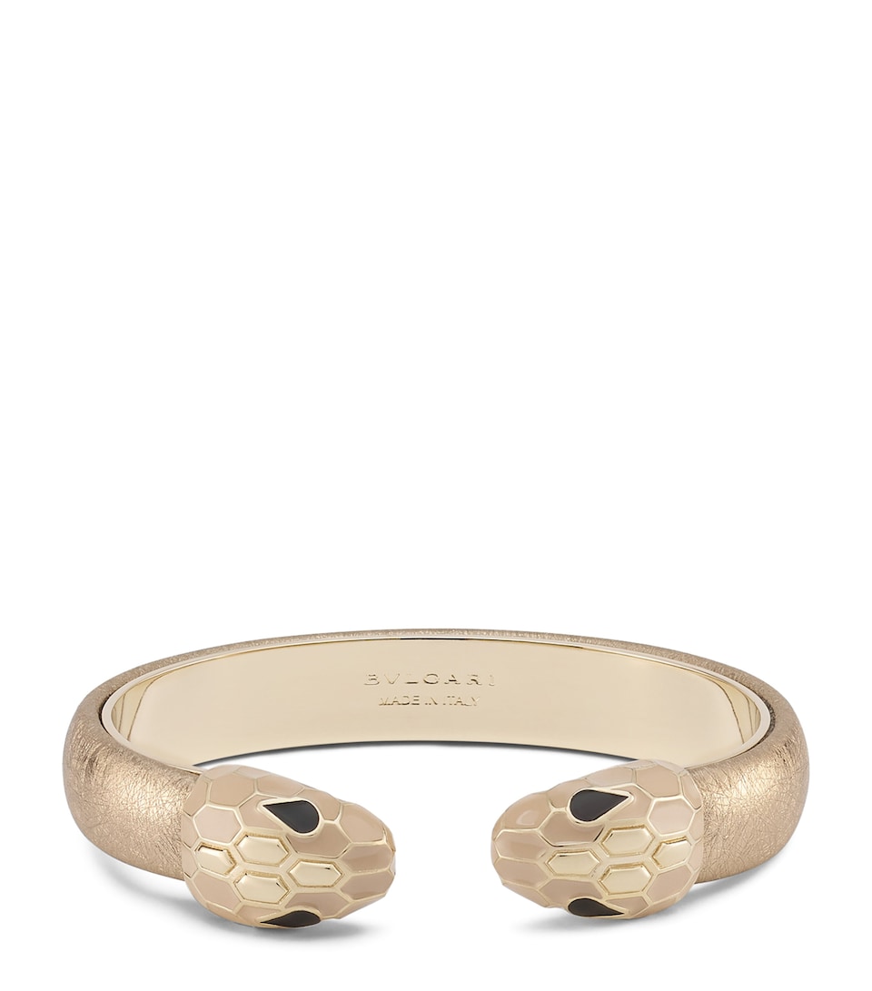 Leather Serpenti Forever Bangle