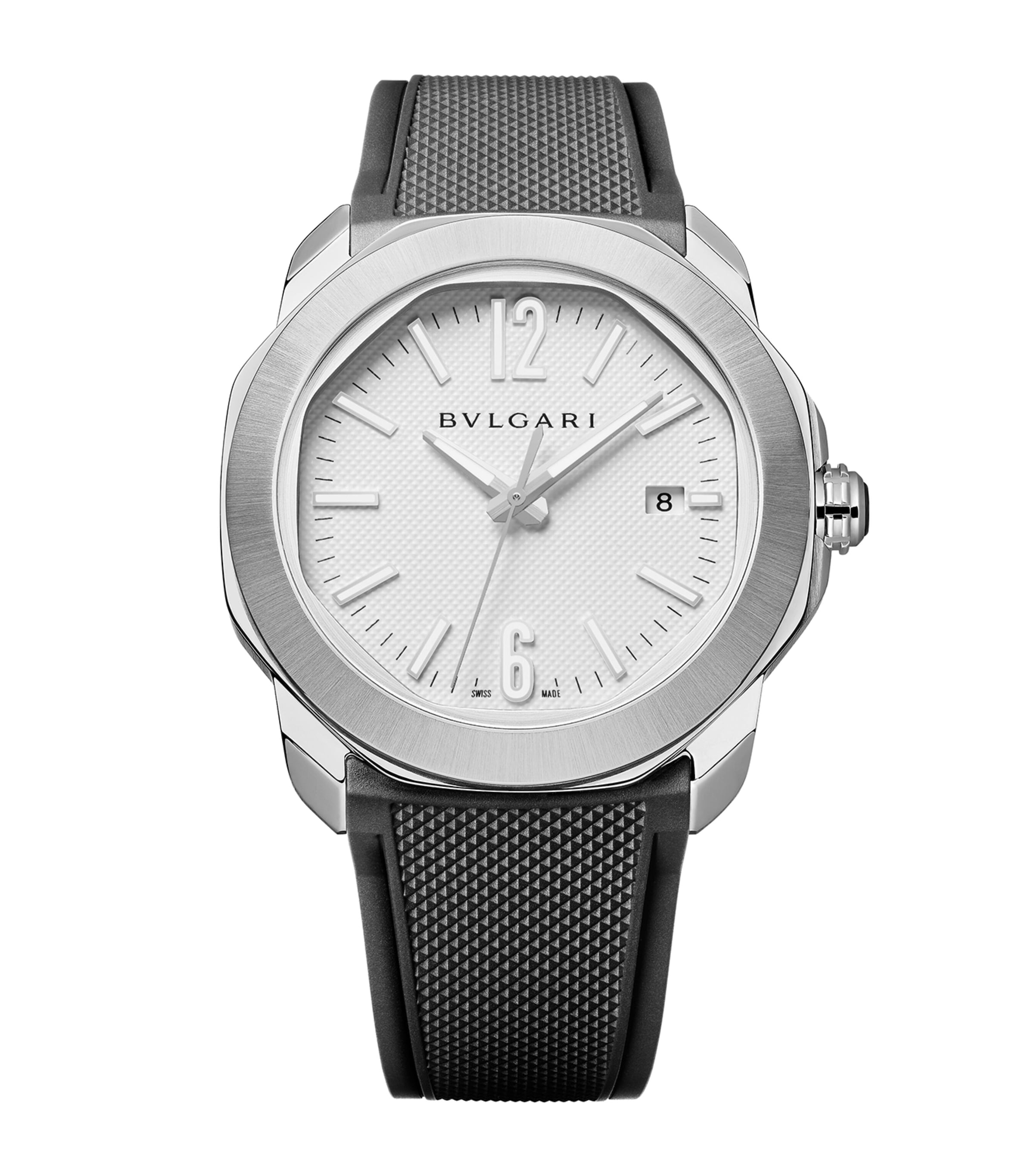 Stainless Steel Octo Roma Automatic Watch 41mm