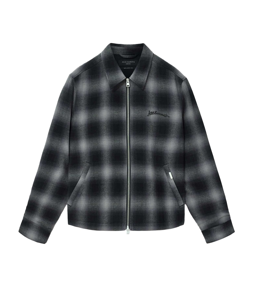Organic Cotton Check Kapi Overshirt