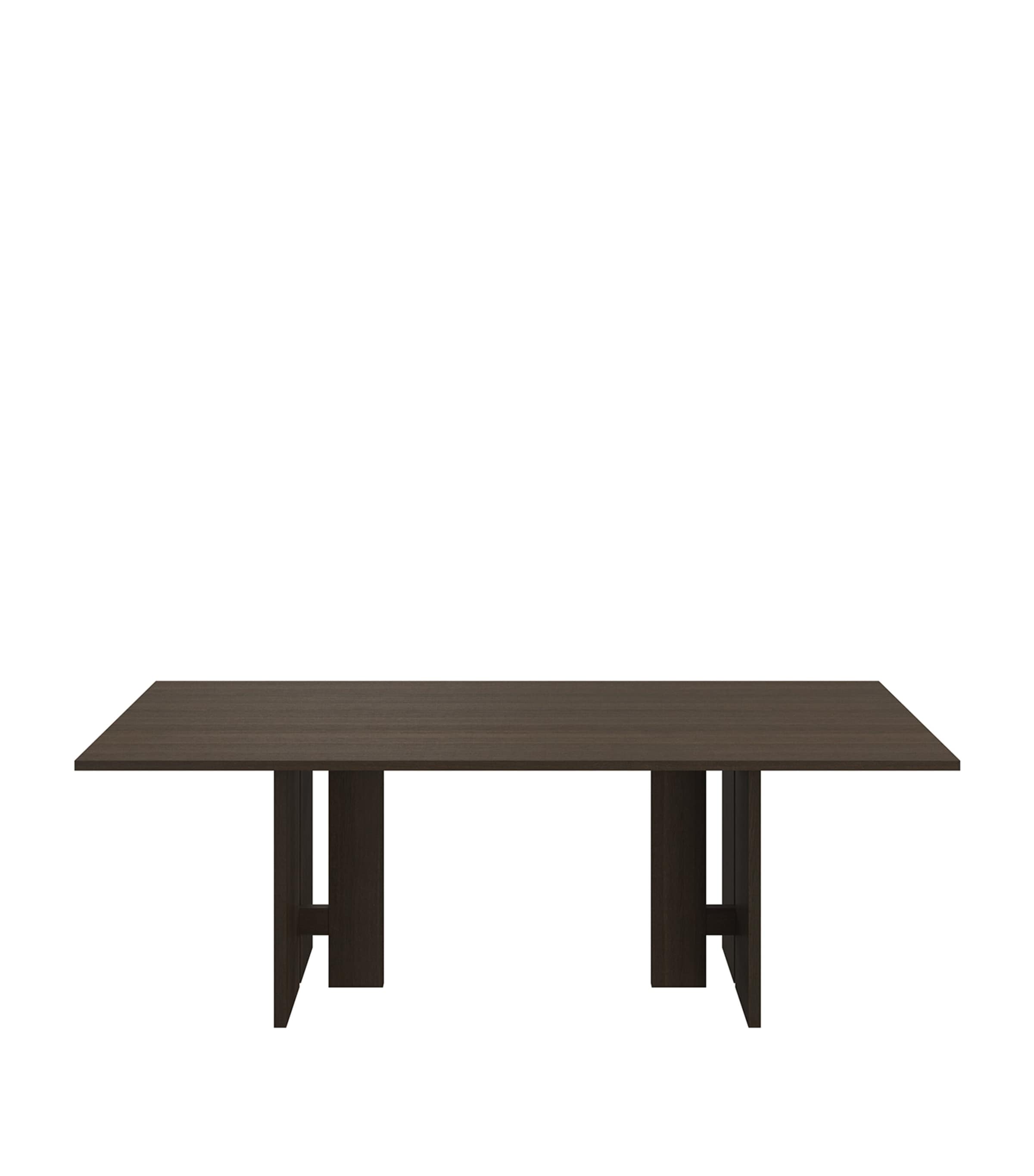 BoConcept Large Oak Axo Dining Table Dark Oak