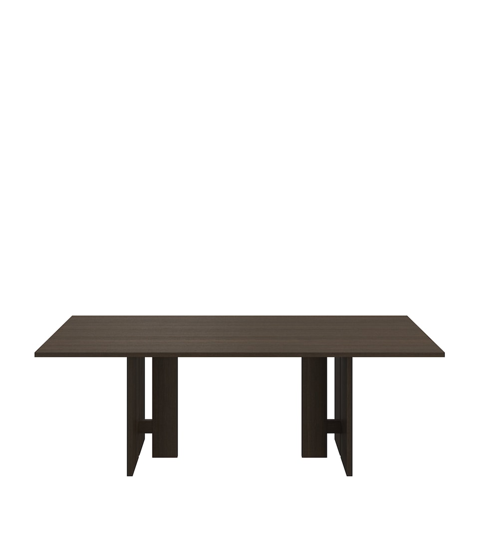 BoConcept Large Oak Axo Dining Table Dark Oak