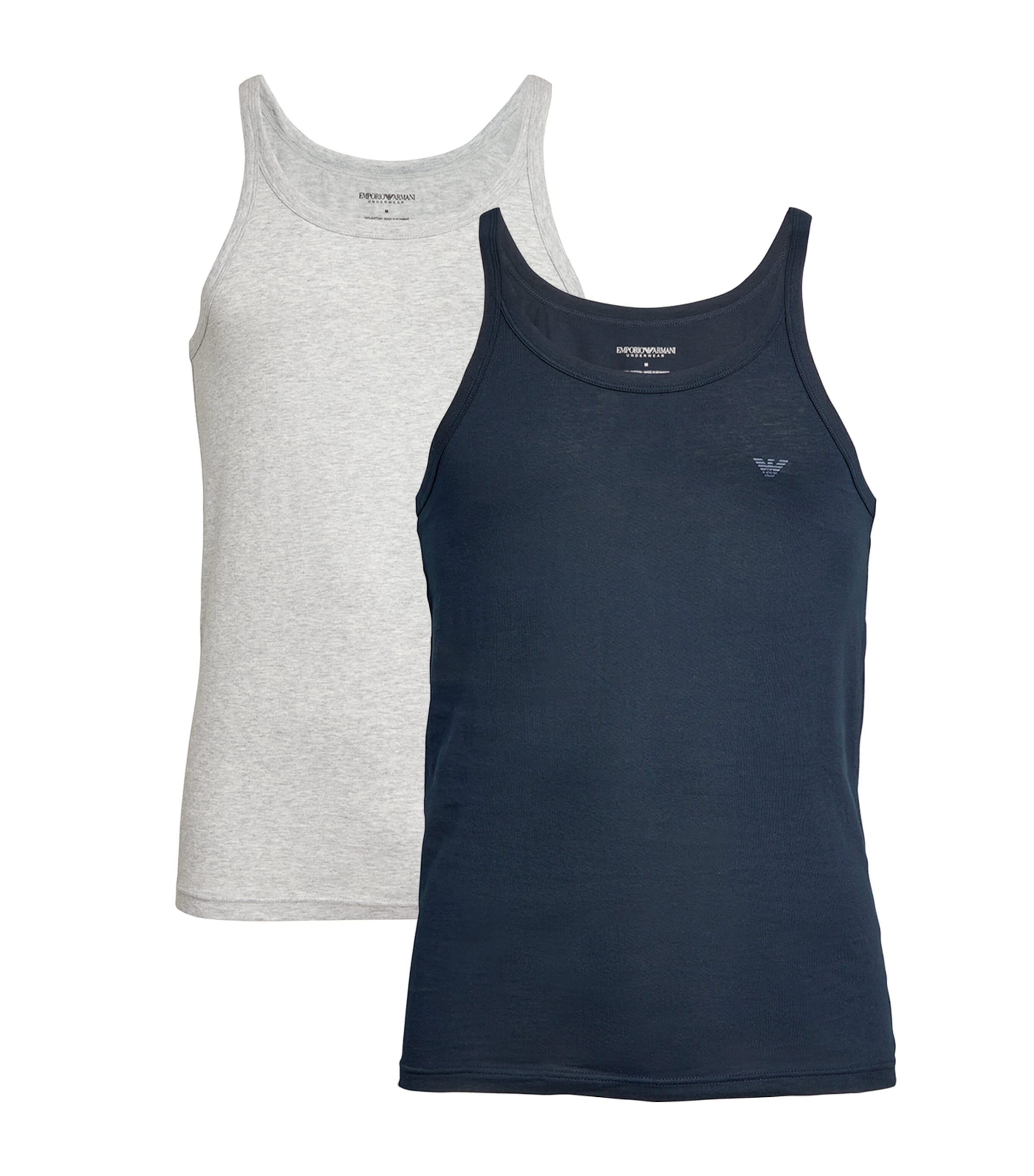 Cotton Logo Vests (Pack of 2)