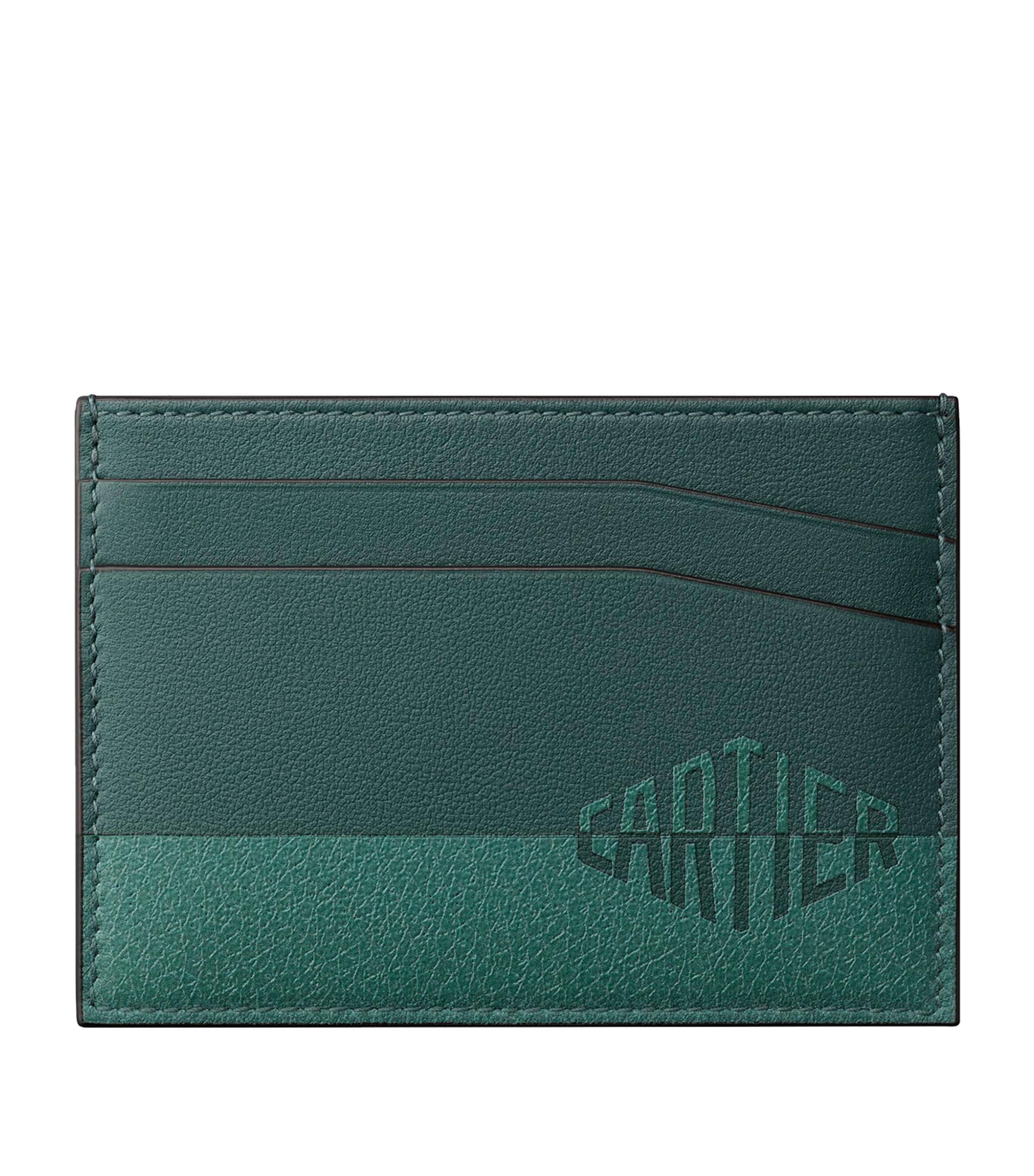 Calfskin Losange Shadow Card Holder