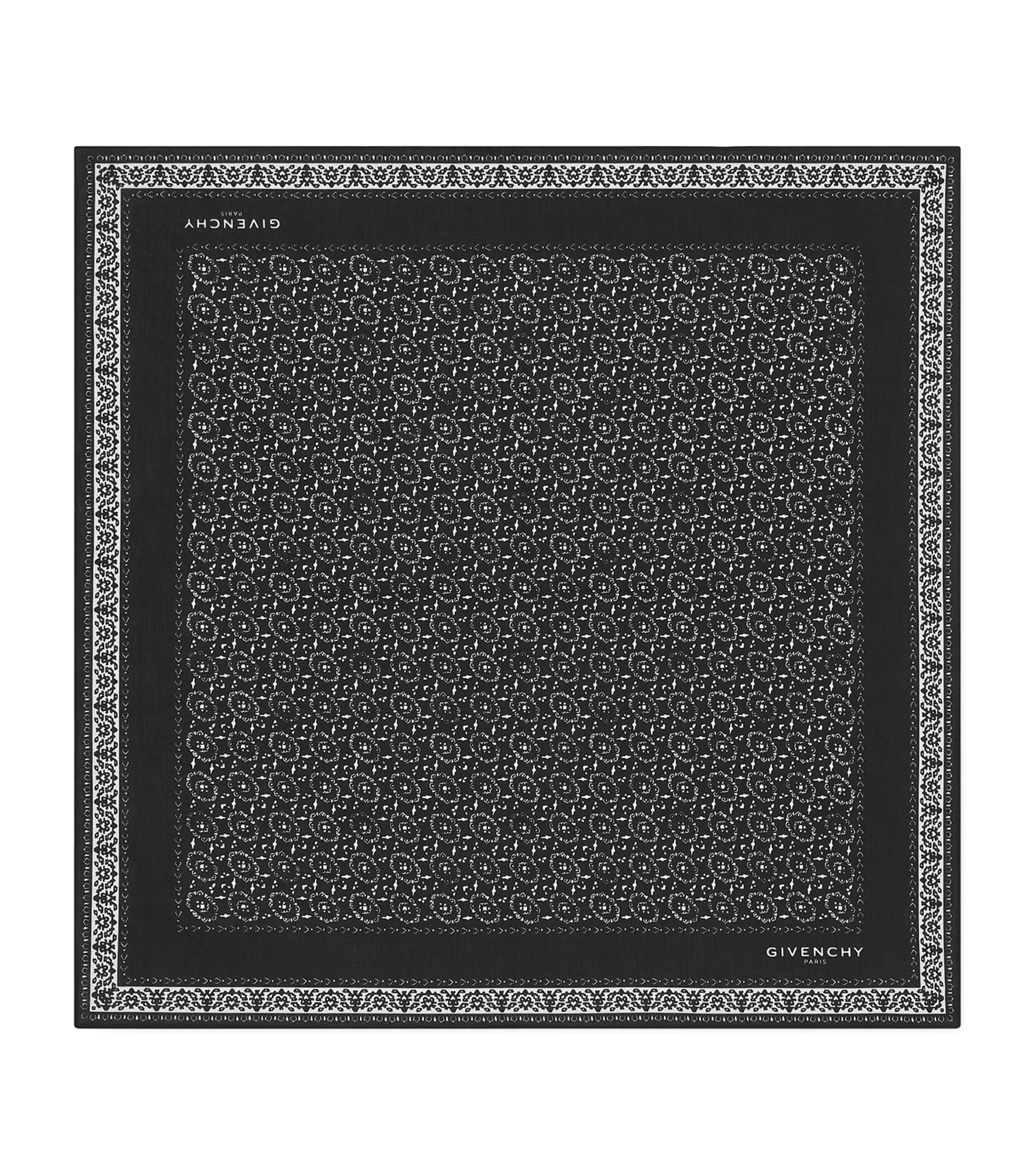 Givenchy Cotton Bandana Square Scarf