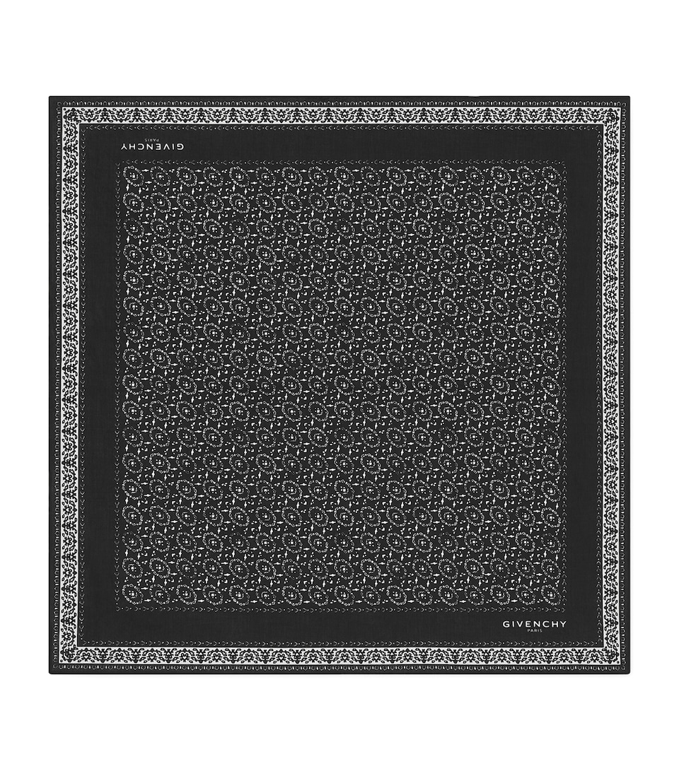 Givenchy Cotton Bandana Square Scarf
